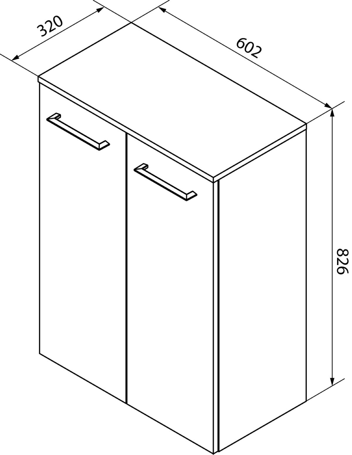 welltime Midischrank »Lacona«