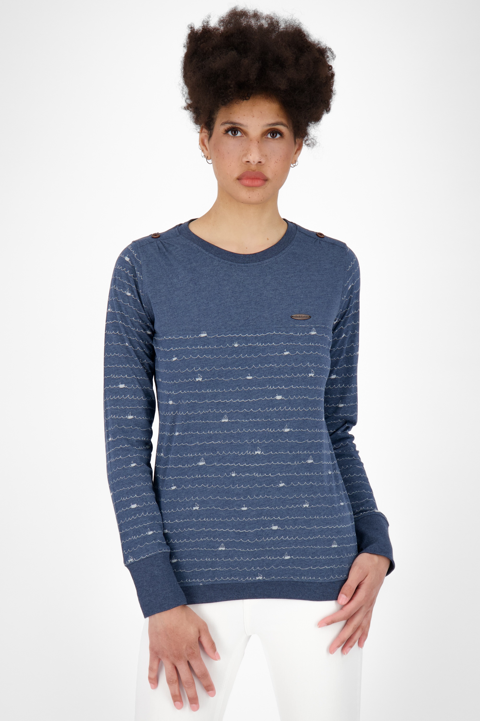 Alife & Kickin Langarmshirt »Damen LeonieAK B«