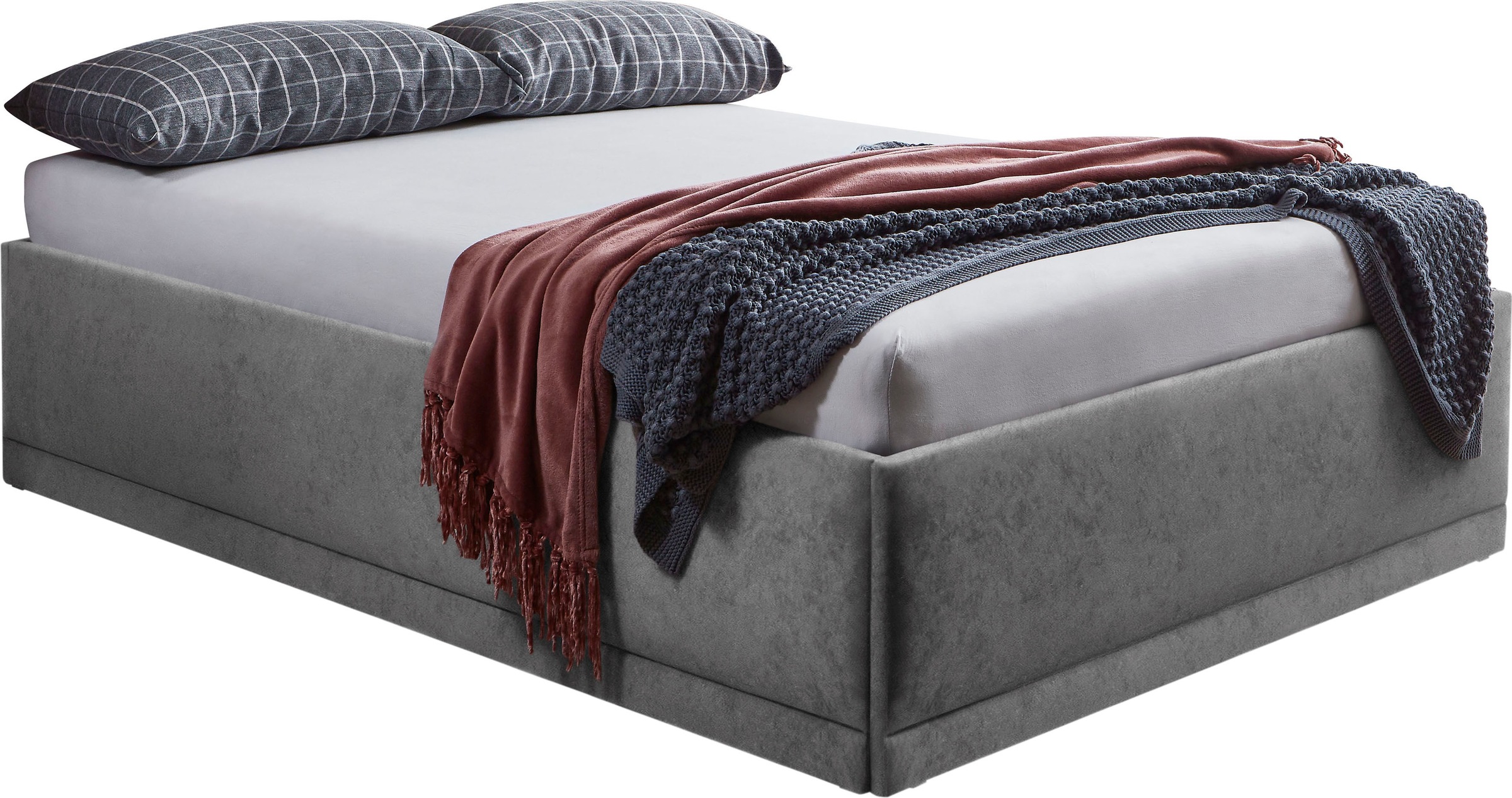 Westfalia Schlafkomfort Polsterbett "Texel" Komforthöhe mit Zierkissen, Bet günstig online kaufen