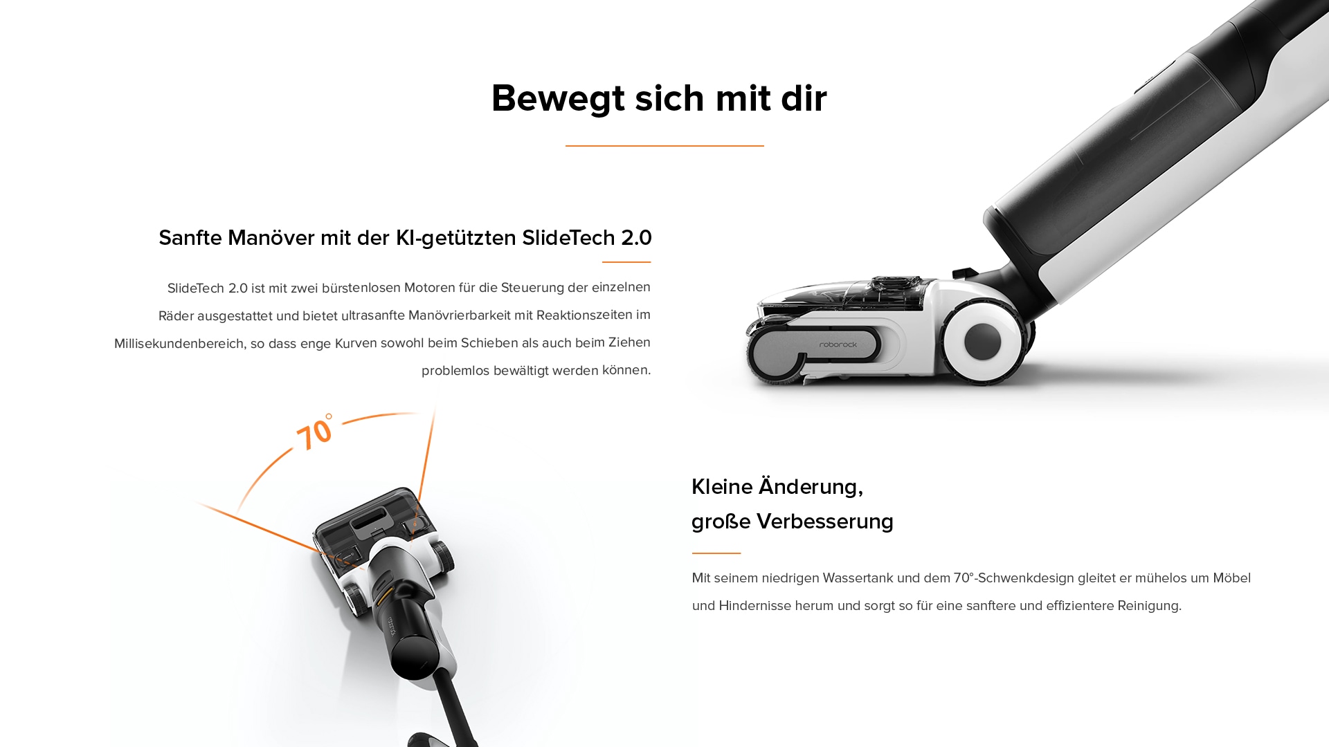 Roborock Nass-Trocken-Sauger »Morph Pro F25 ACE« Leistungsstarker Nass-Trocken-Sauger mit intelligenter Selbstreinigung