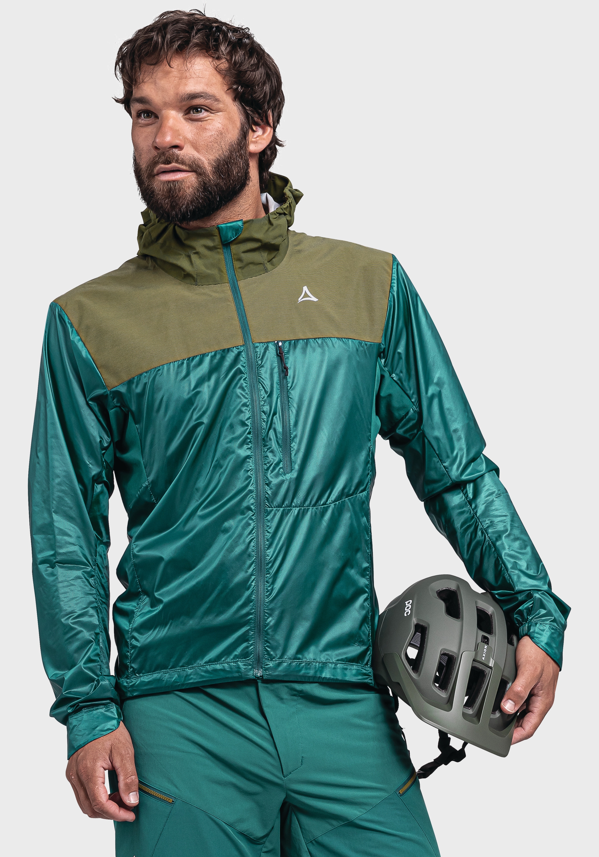 Schöffel Outdoorjacke »Hybrid Jkt Flow Trail M«, mit Kapuze