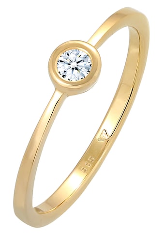 Elli DIAMONDS Diamantring »Verlobung Diamant Klassiker, 0601671314« kaufen