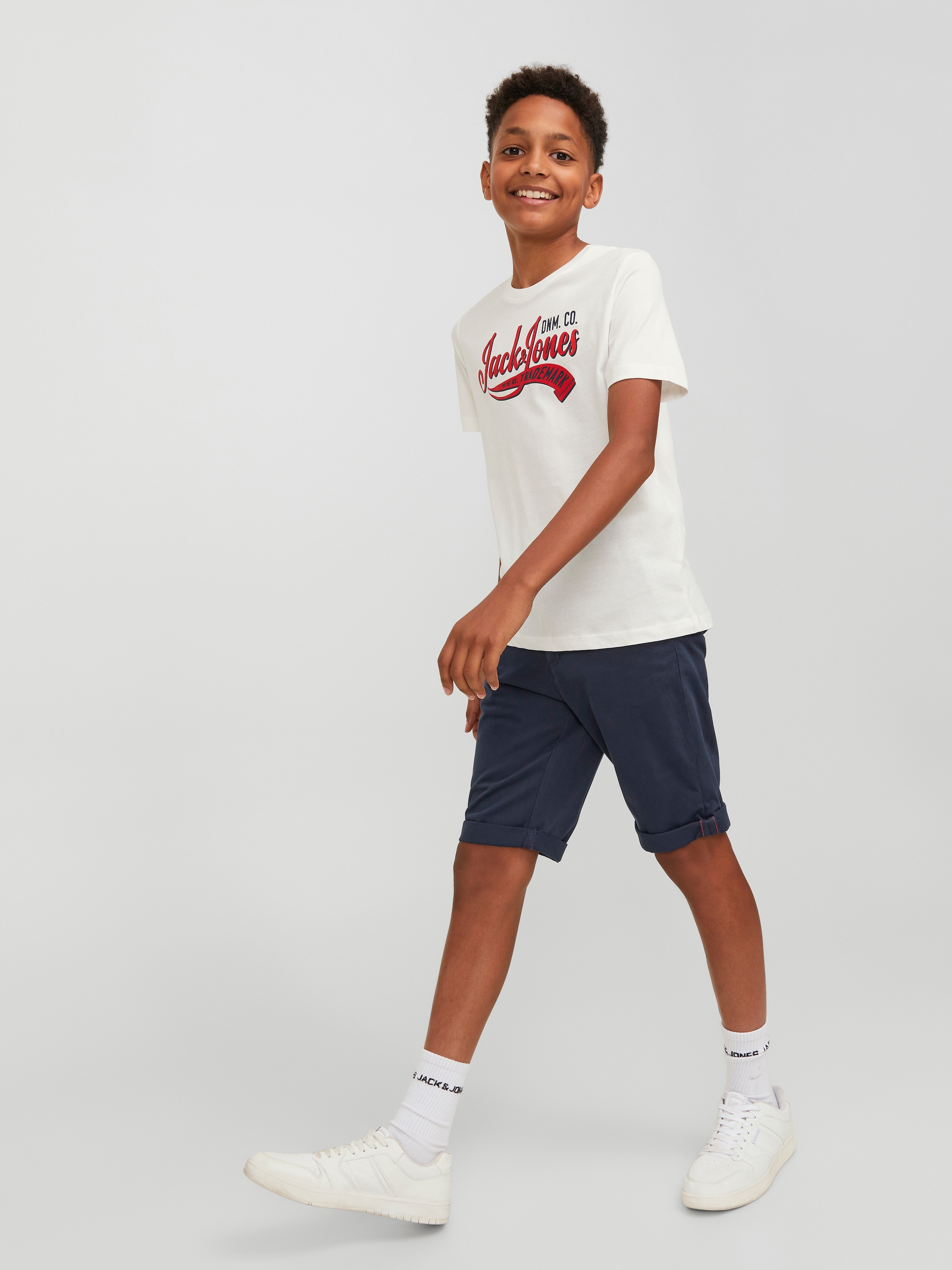 Jack & Jones Junior Chinoshorts »JPSTBOWIE JJSHORTS SOLID SN JNR«