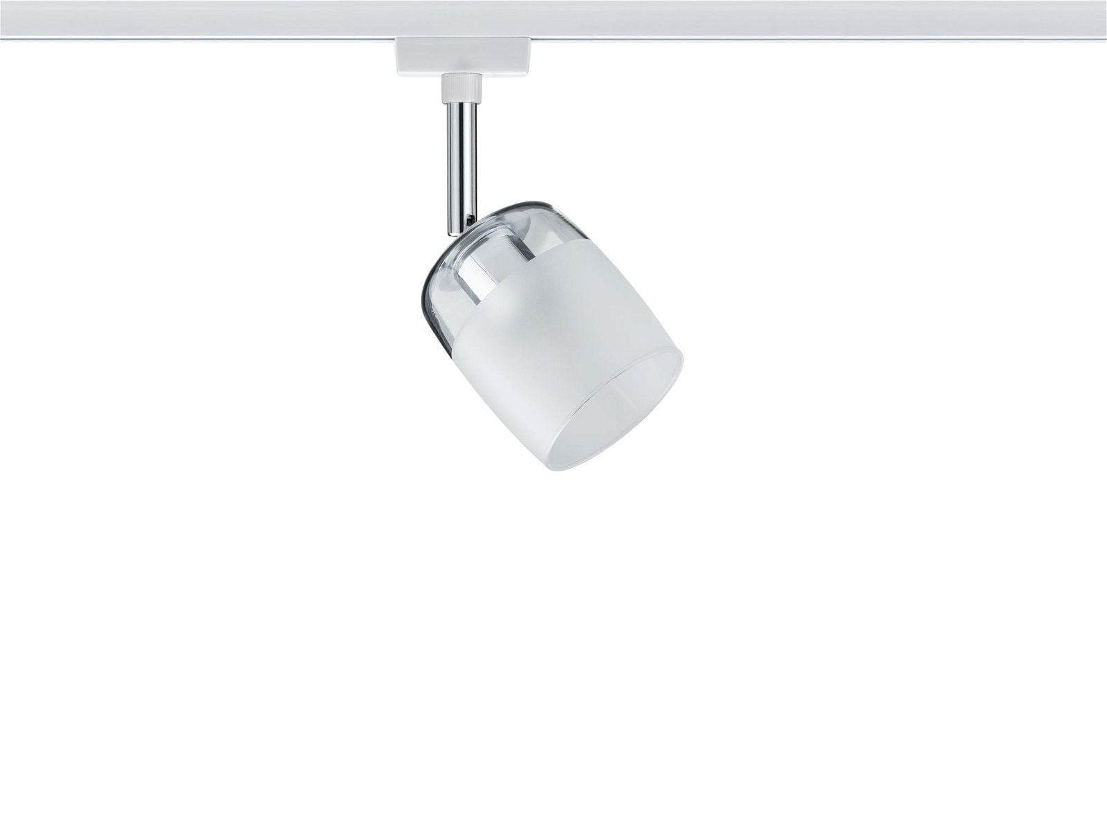 Paulmann Schienensystem-Leuchten »URail Schienenspot Blossom Einzelspot G9 max. 10W«, dimmbar 230V Weiß, Klar, Satin