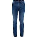 Q/S by s.Oliver Straight-Jeans »RICK«, leichte Used-Waschung