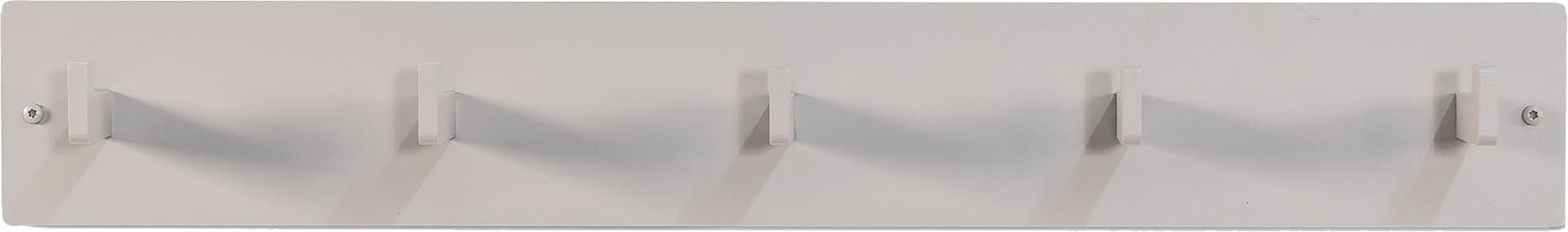 Spinder Design Garderobenhaken Metall, Zeitloses Design, 5 Haken, Breite 70 cm