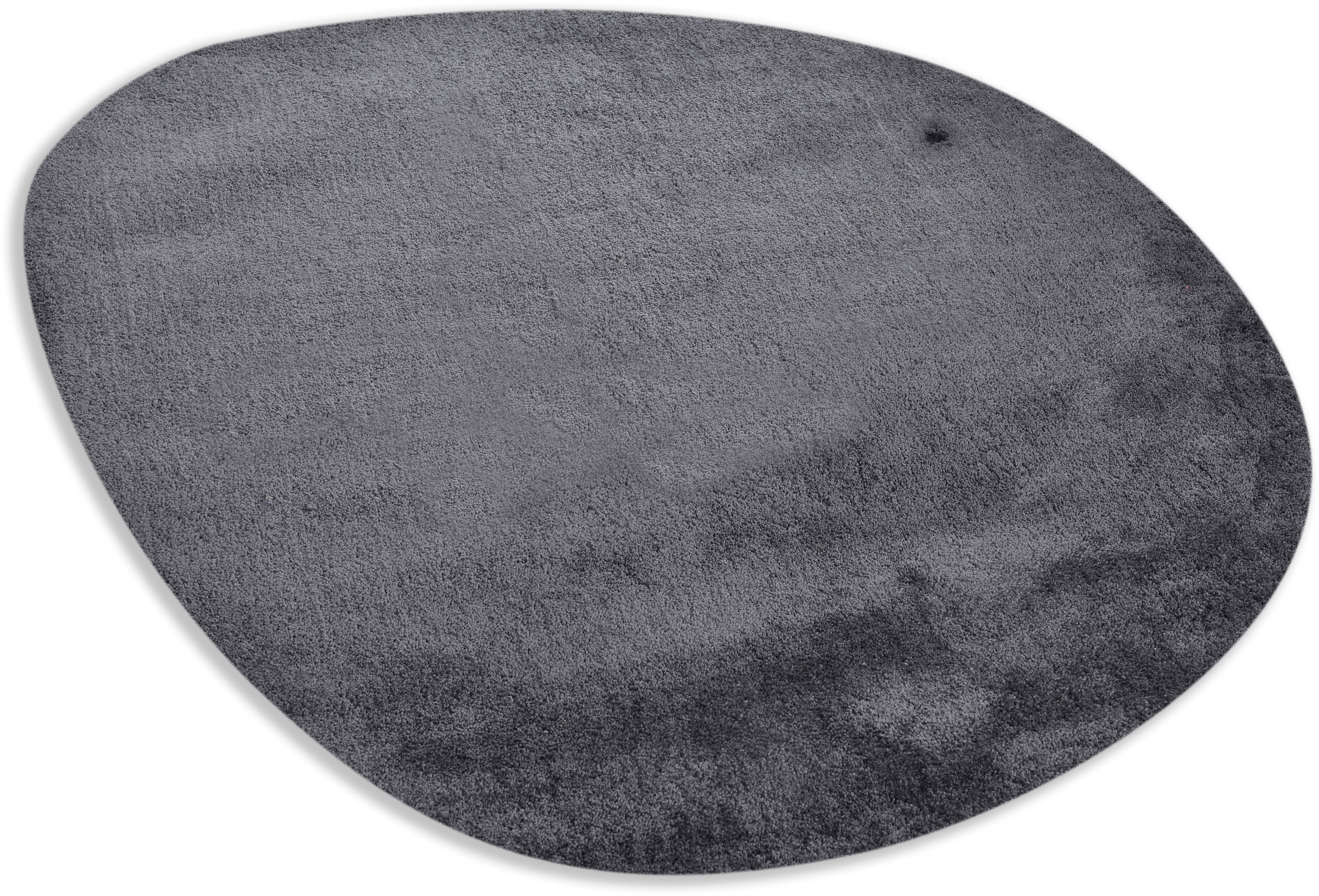 TOM TAILOR HOME Hochflor-Teppich »Shaggy Teppich Cozy«, oval, 25 mm Höhe, Uni Farben, auch in Pastell Farben, weich & kuschelig