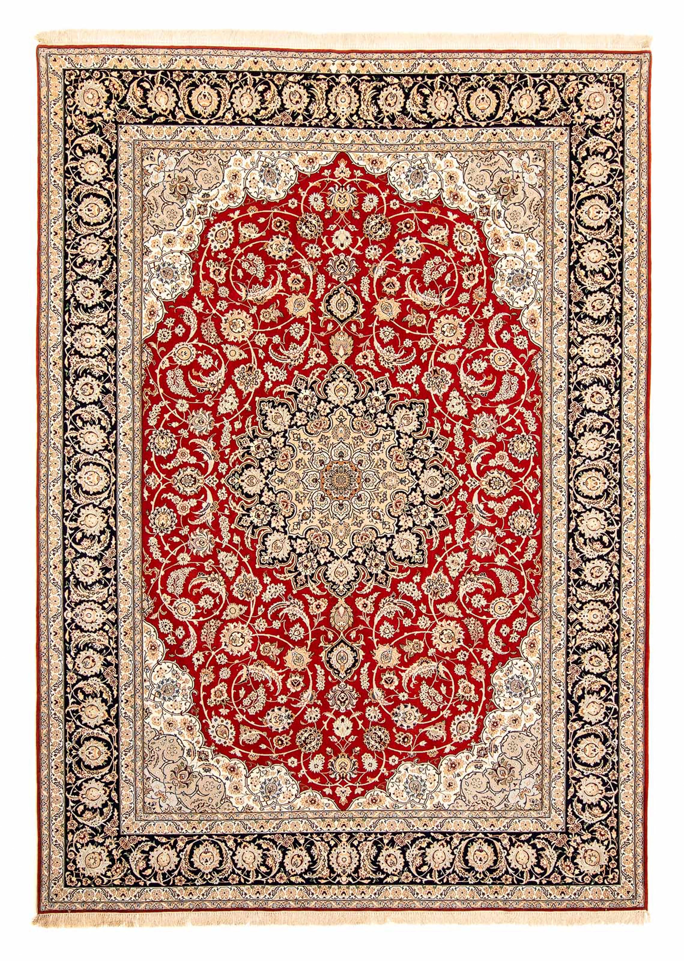 morgenland Orientteppich »Perser - Isfahan - Premium - 370 x 253 cm - dunke günstig online kaufen