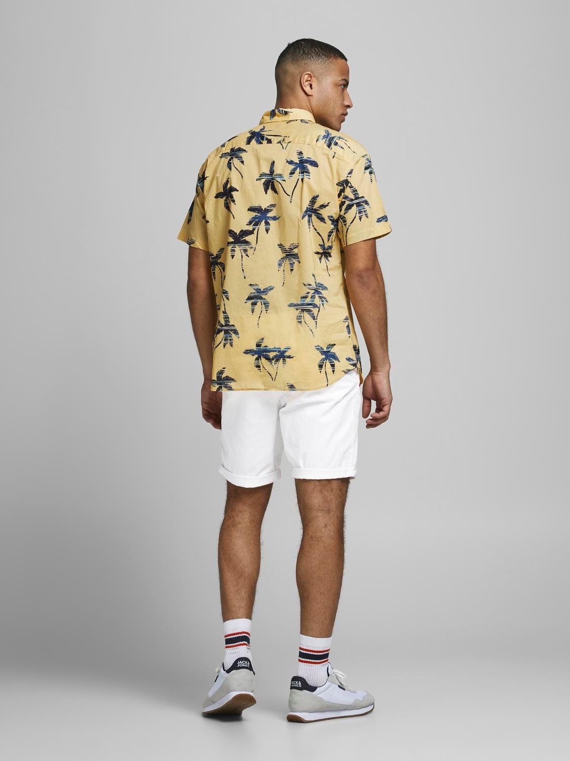Jack & Jones Chinoshorts »JPSTBOWIE JJSHORTS S«, mit Aufschlag