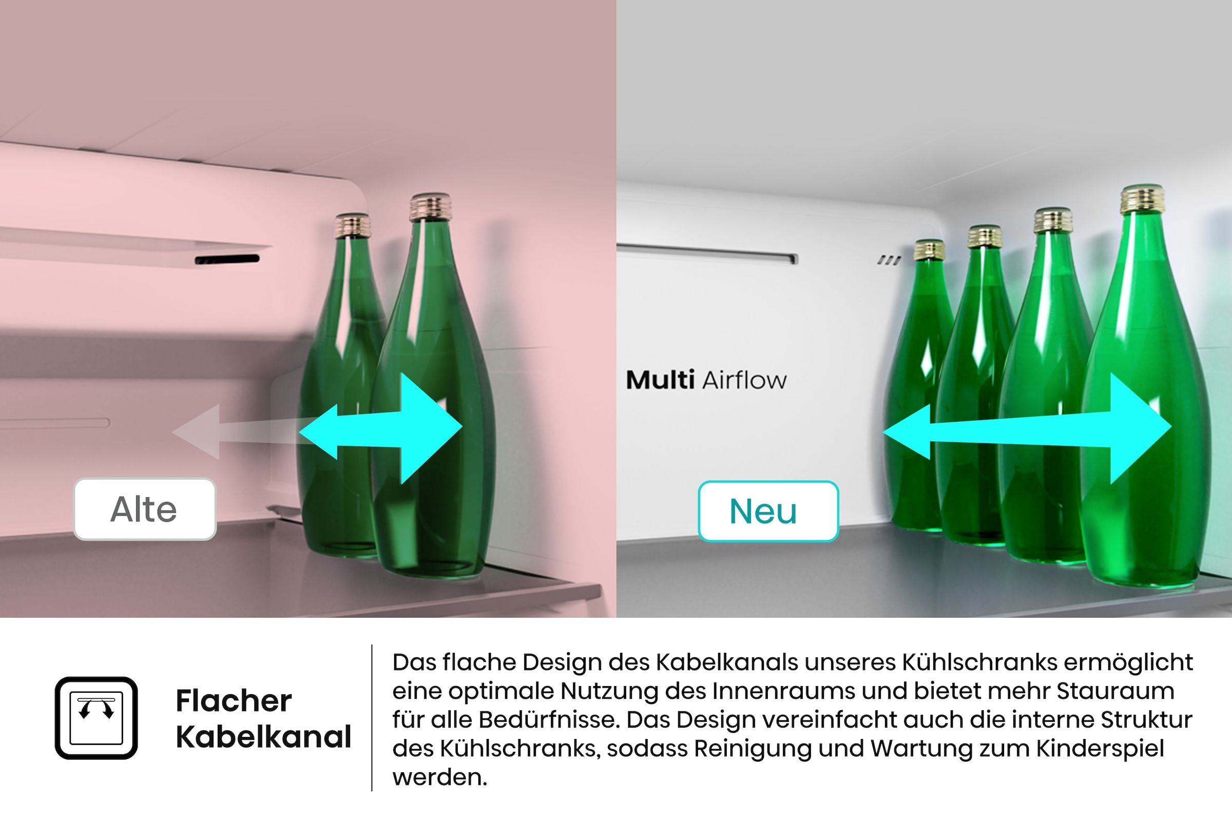 Hisense Side-by-Side »RS5P528STIE« 178,6 cm hoch 91,1 cm breit Wasser-& Eisspender