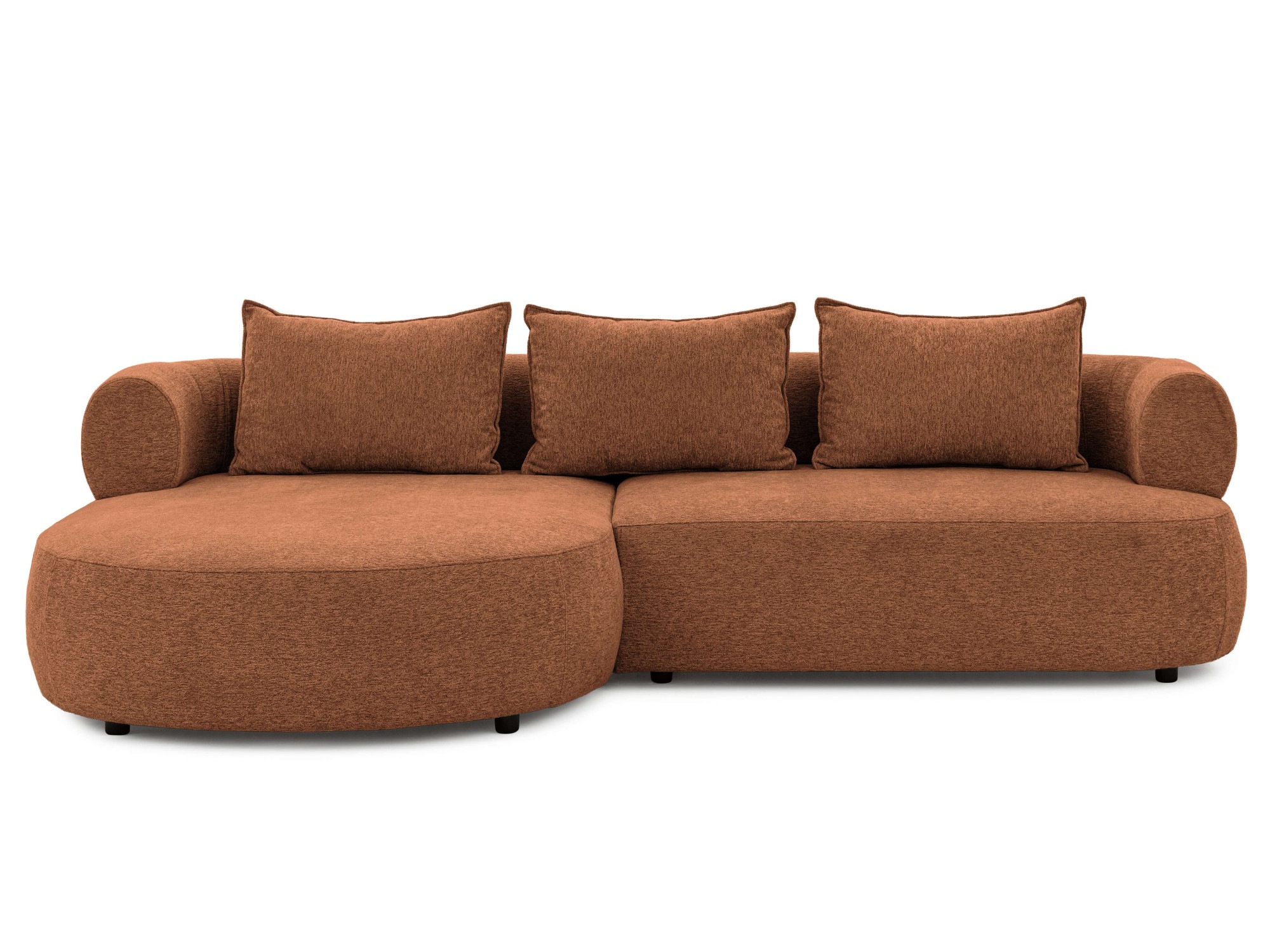Home affaire Ecksofa »LUSSAC L-Form Design-Sofa mit Zierkissen, Maße B/T/H: günstig online kaufen