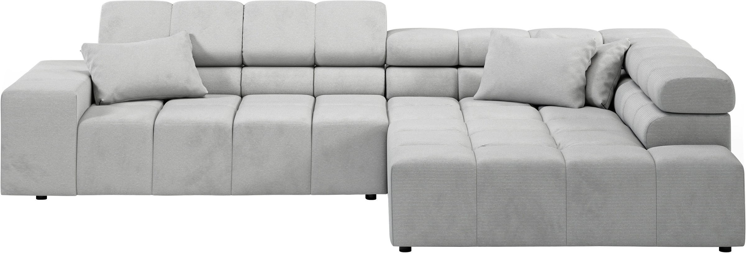 INOSIGN Ecksofa »Ancona incl. Kopfteilverstellung, Breite 319cm, L-Form«, w günstig online kaufen