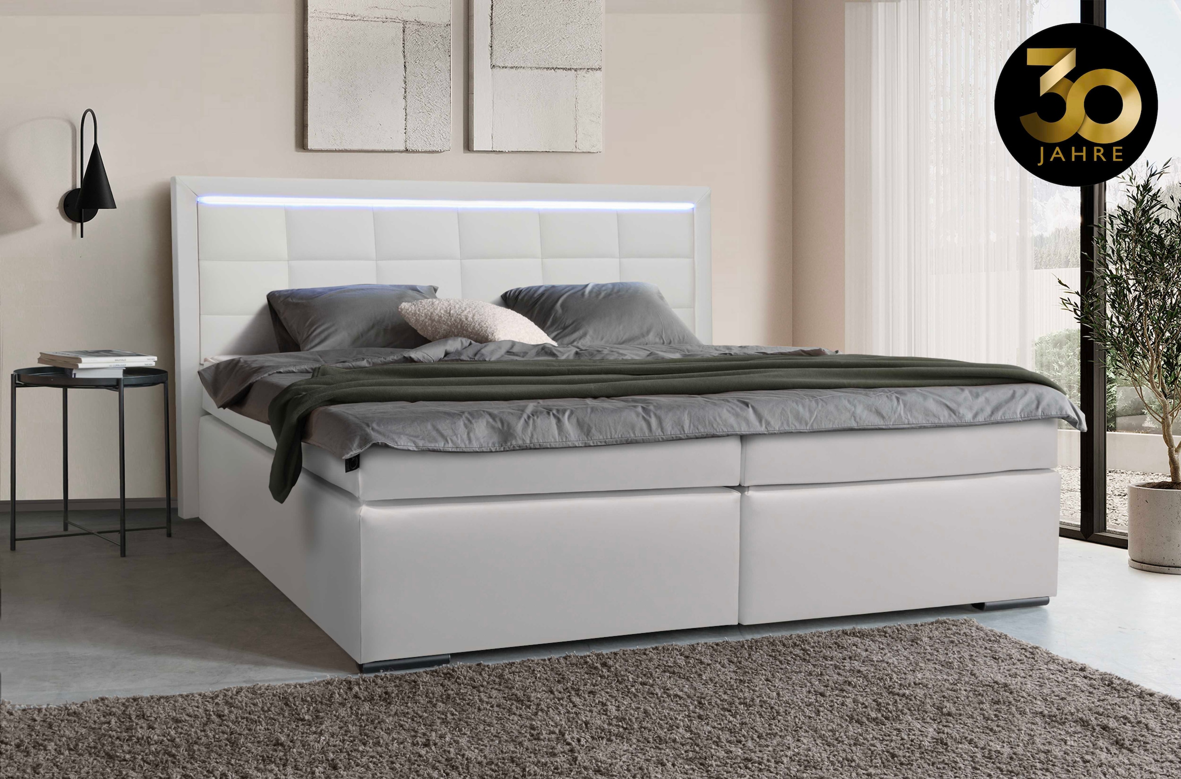 COLLECTION AB Boxspringbett »30 Jahre Jubiläums-Modell Athena« in H2,H3 & H günstig online kaufen