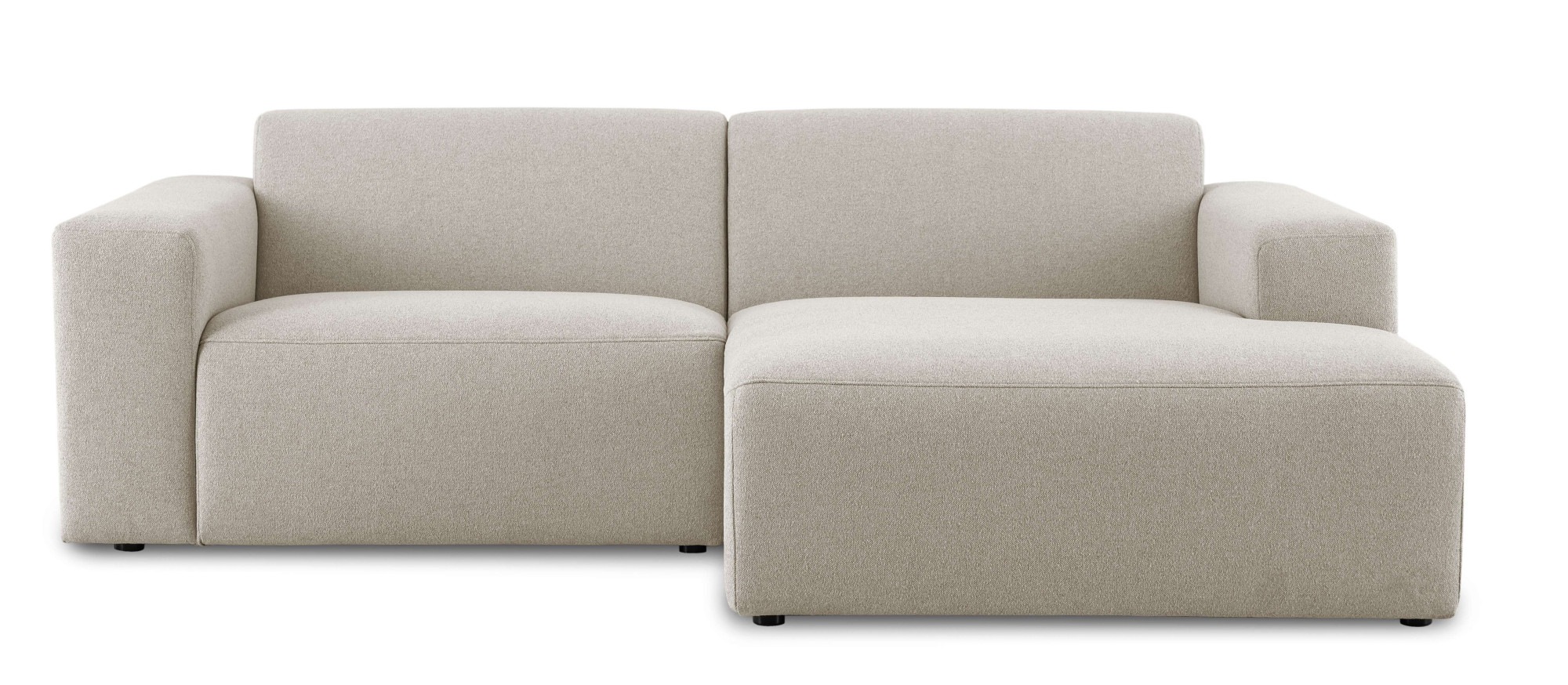 OTTO home Ecksofa »Koa, 228 cm, L-Form, Modulsofa in Cord, Chenille, Strukt günstig online kaufen