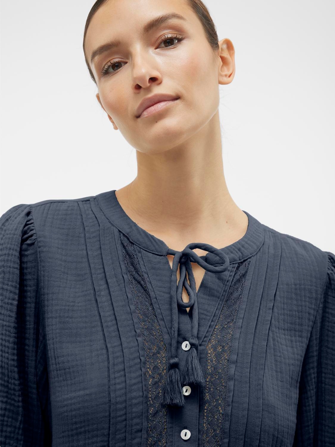 Vero Moda Minikleid »VMNATALI 2/4 LACE SHORT DRESS WVN GA SPE«