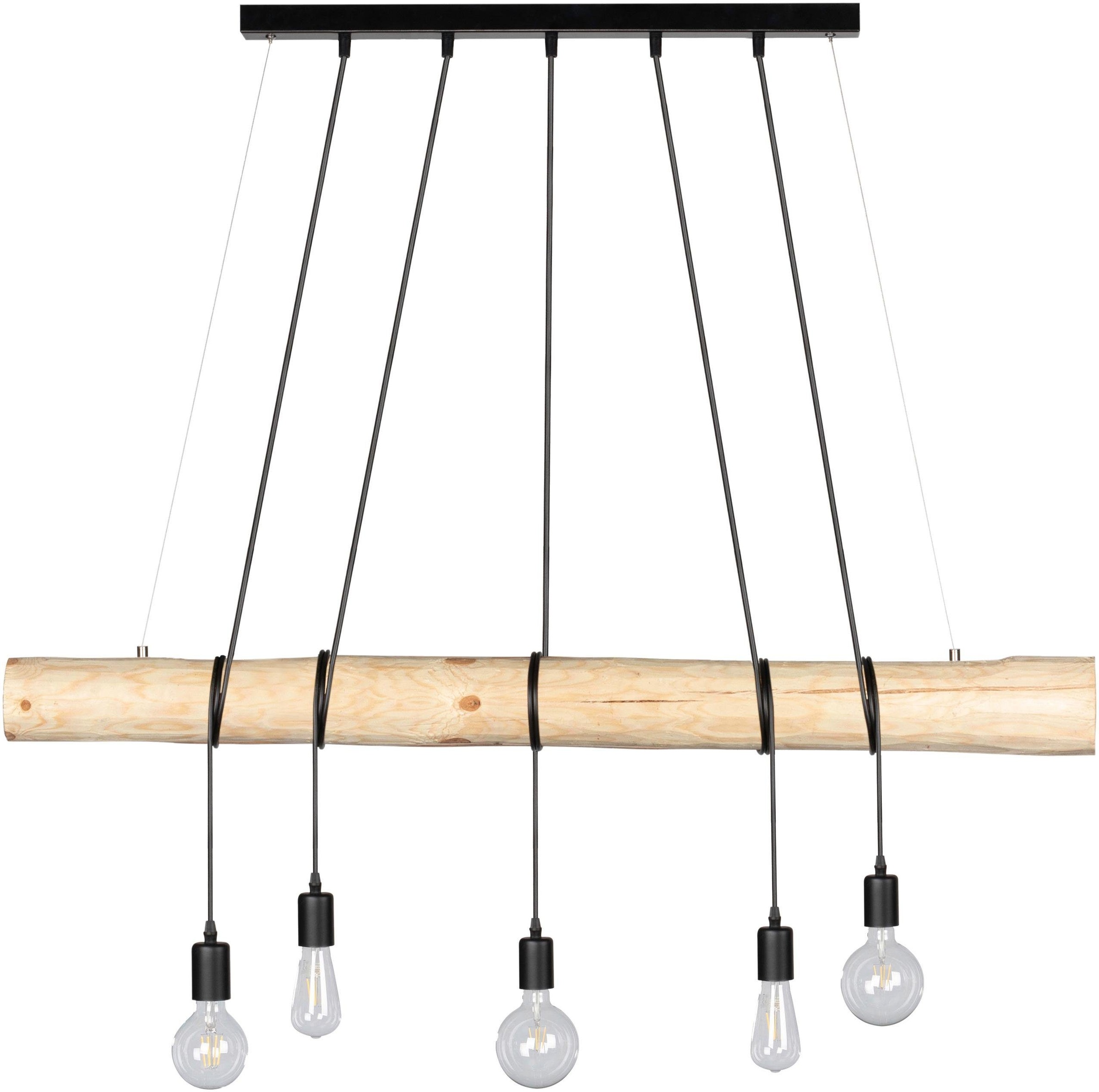 SPOT Light Pendelleuchte »TRABO LONG«, 5 flammig, Leuchtmittel E27   ohne L günstig online kaufen