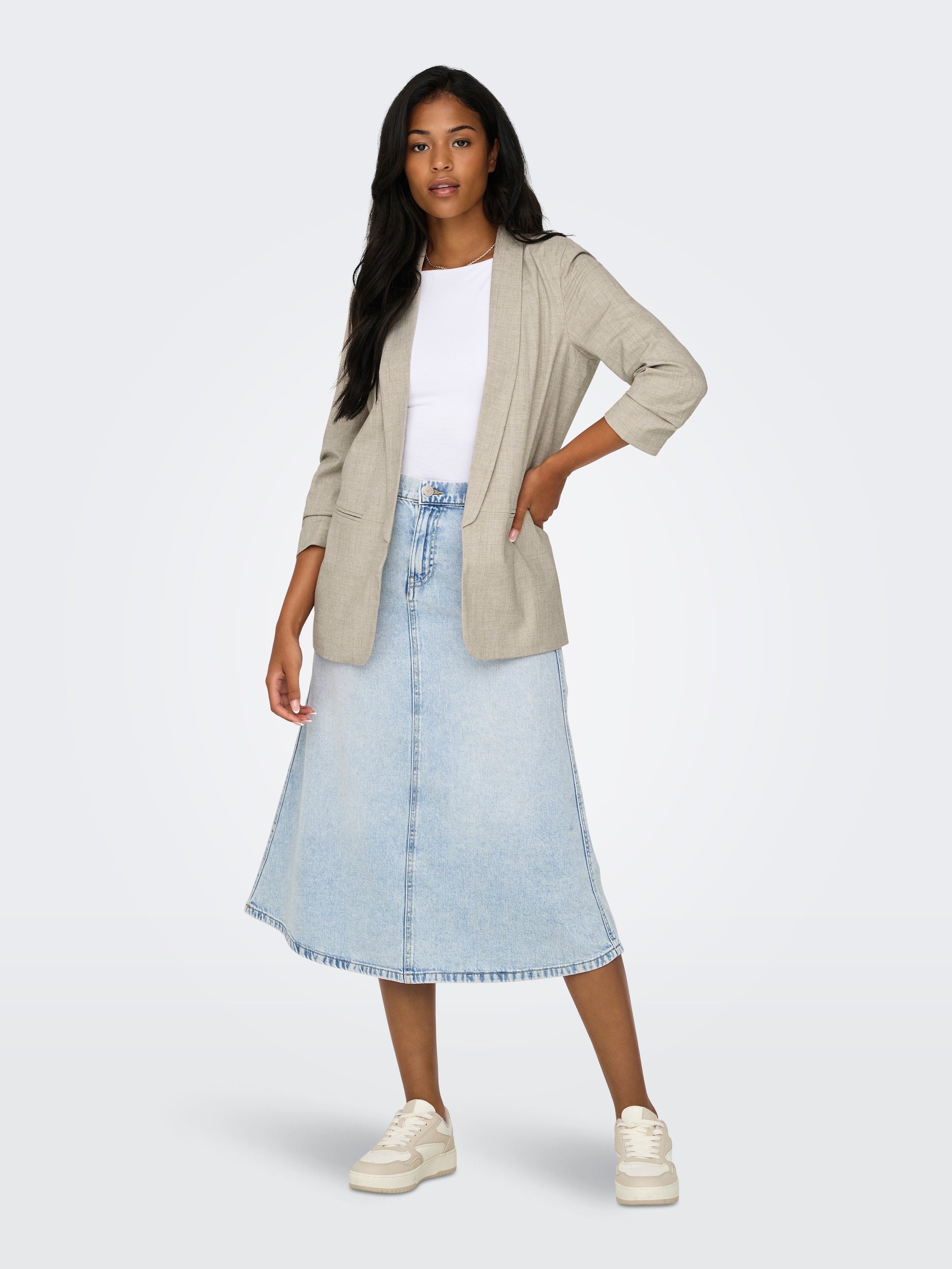 ONLY Kurzblazer »ONLELLY 3/4 LIFE BLAZER TLR NOOS«, mit 3/4 Ärmel
