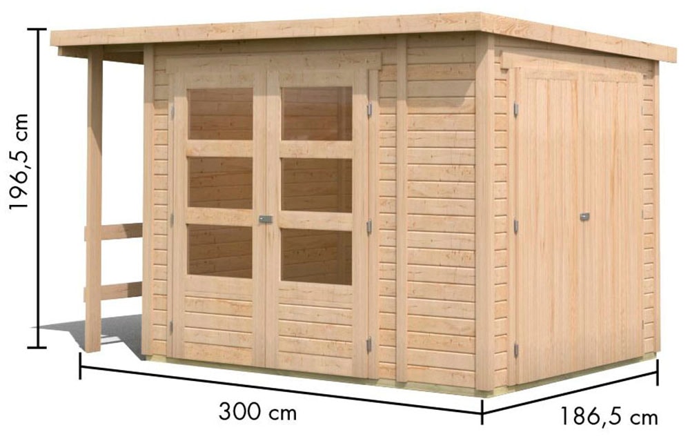 KONIFERA Gartenhaus »Pinta«