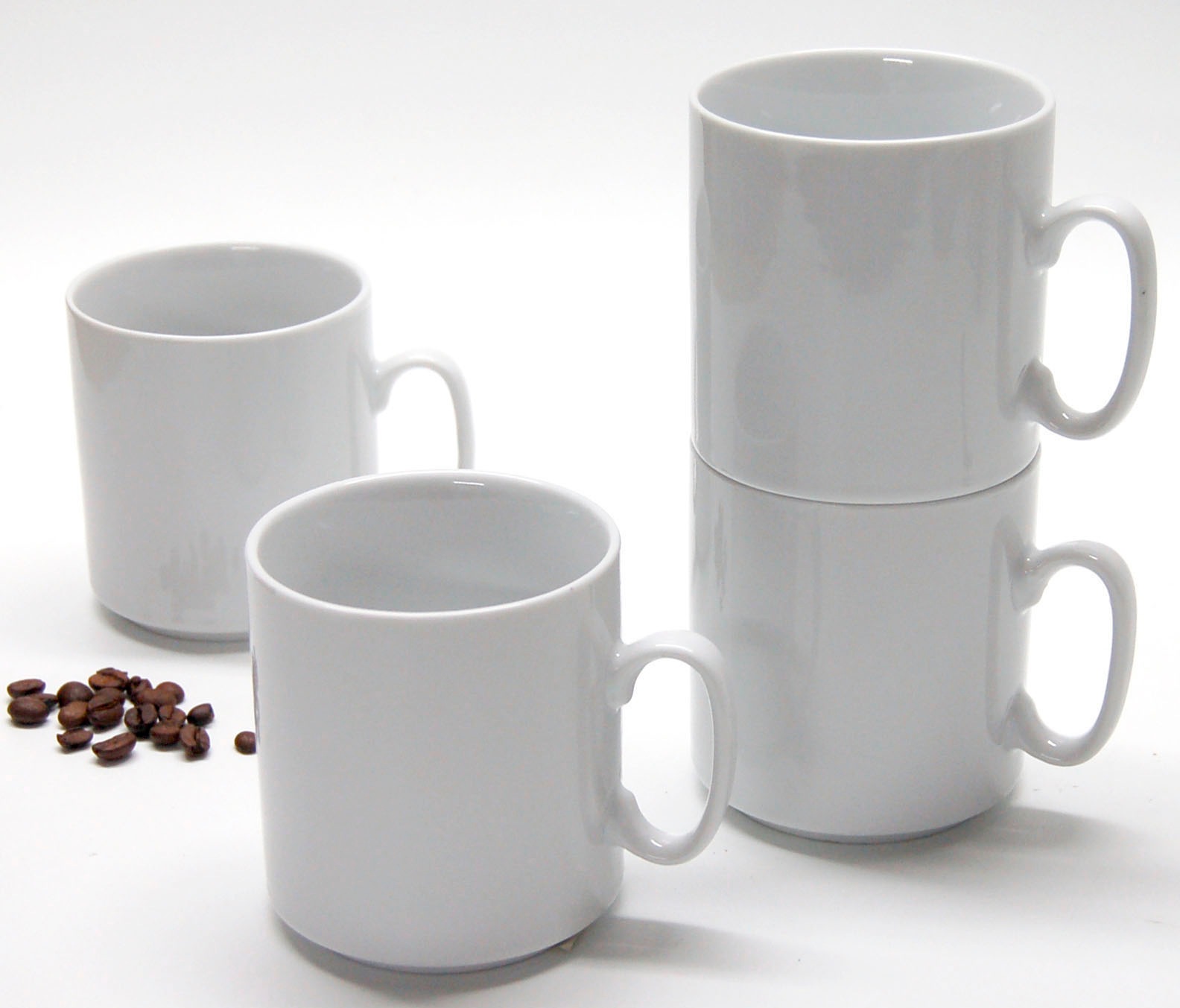 Retsch Arzberg Becher »ROBERT«, (Set, 6 tlg., 6teilig), stapelbar, platzsparend, 6-teilig, 300ml