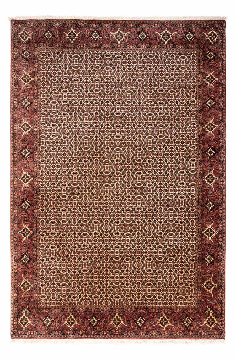 morgenland Wollteppich »Bidjar Takab Durchgemustert Beige 302 x 208 cm«, re günstig online kaufen