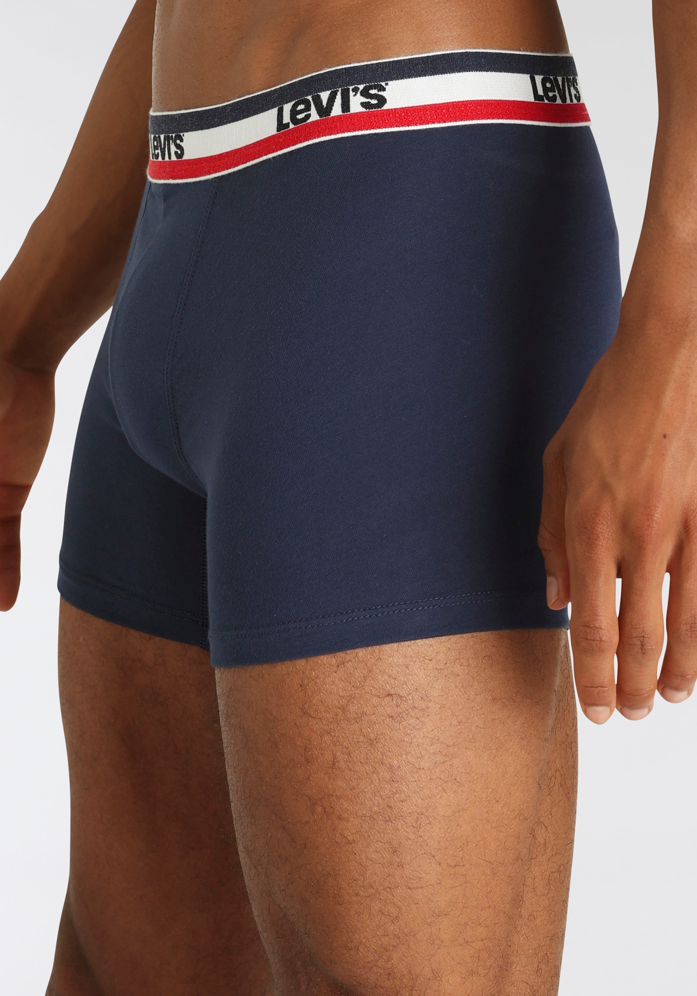 Levi's® Boxershorts »Men Sportswear Logo Boxer«, (Packung, 6er-Pack), mit Logo-Bund