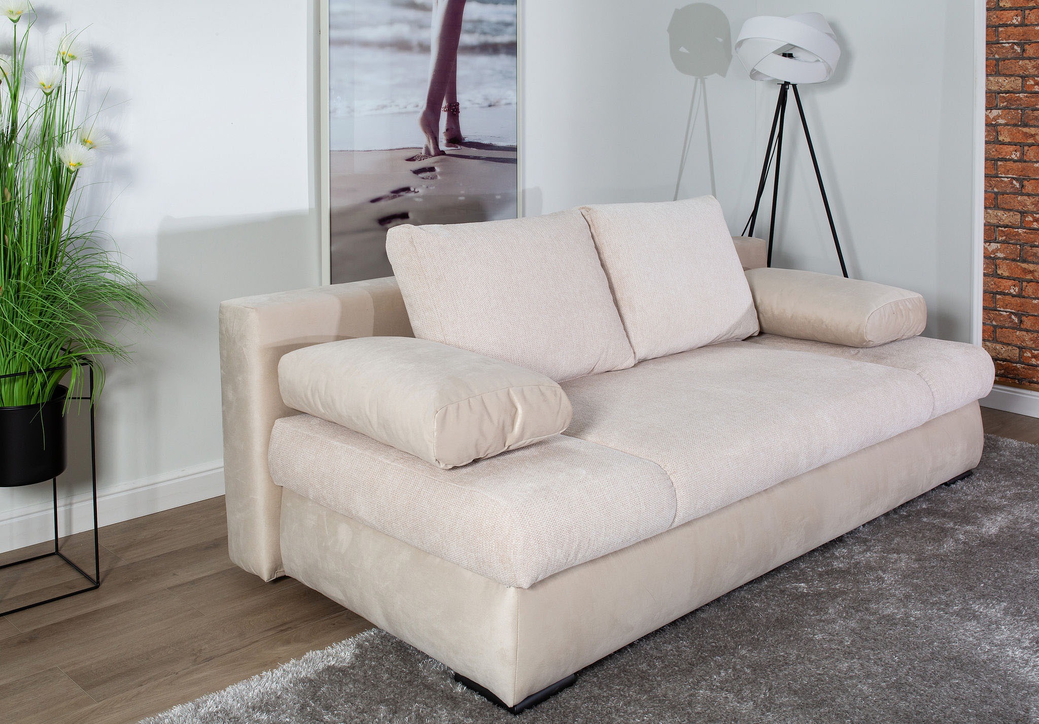 COLLECTION AB Schlafsofa »Chicago mit Bettfunktion, Schlafcouch«