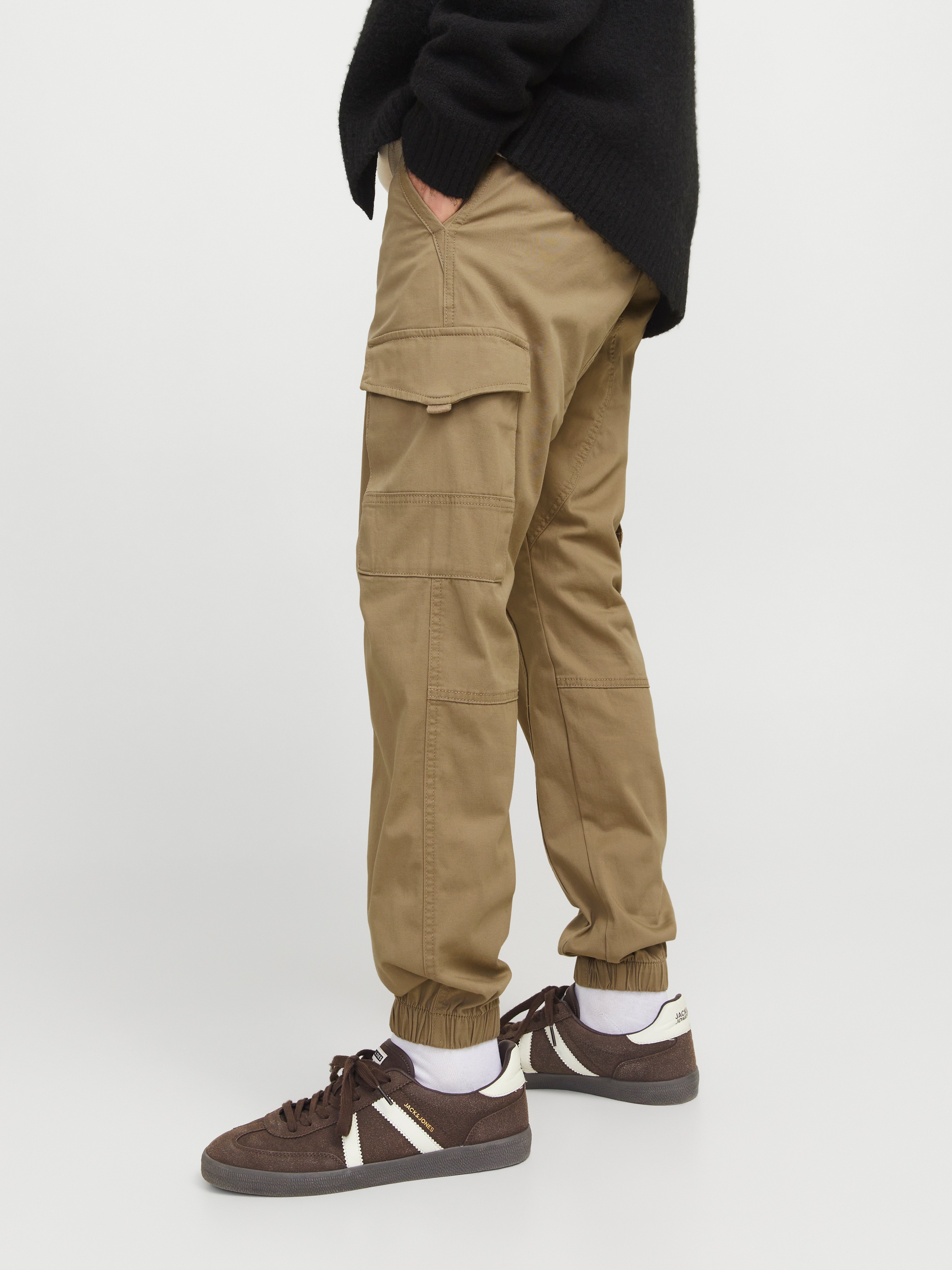 Jack & Jones Cargohose »JPSTPAUL JJFLAKE CARGO NOOS«, mit Beintaschen