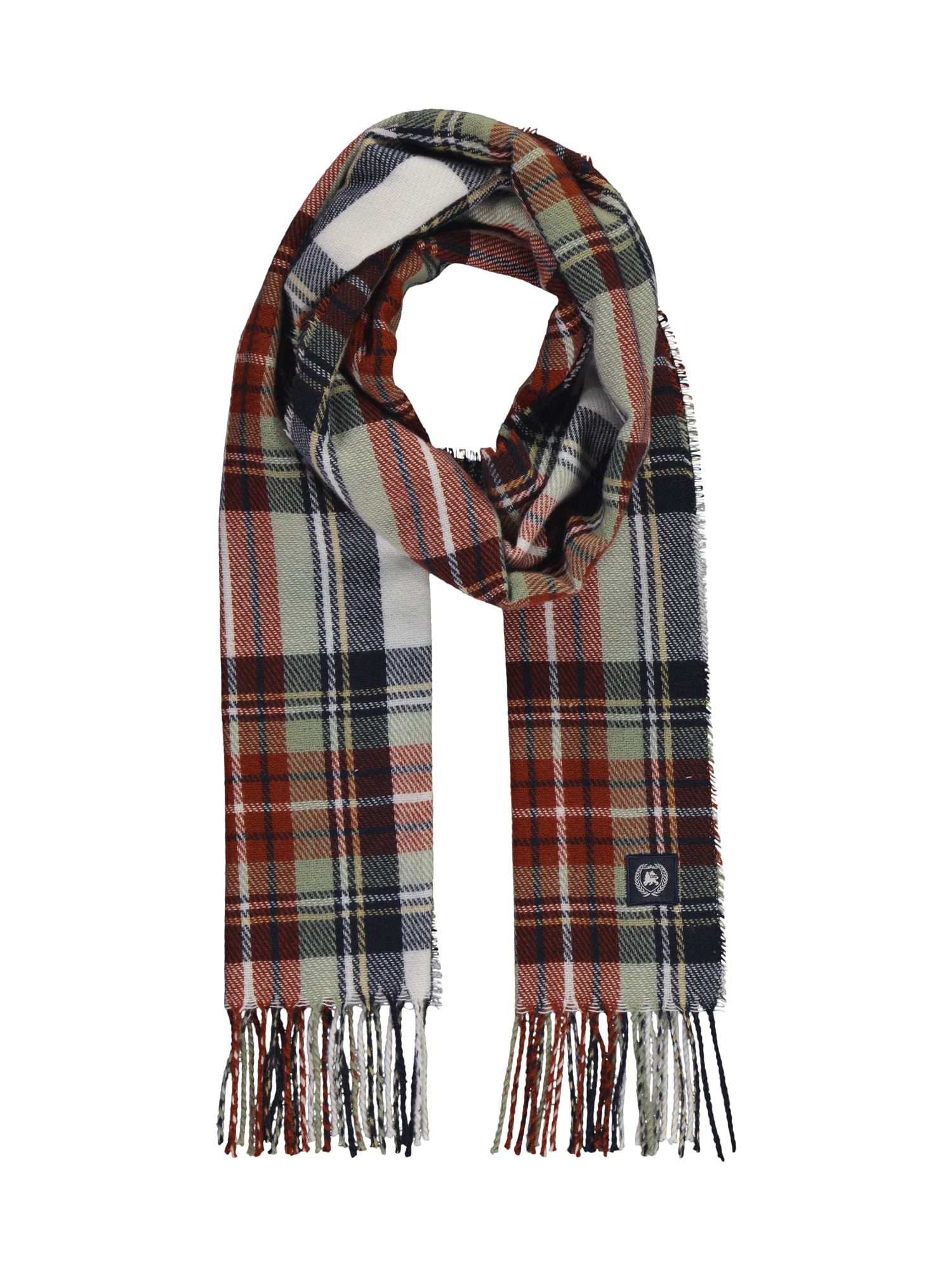 LERROS Wollschal »Klassischer Karo-Schal für Herren« SCANDINAVIAN RED