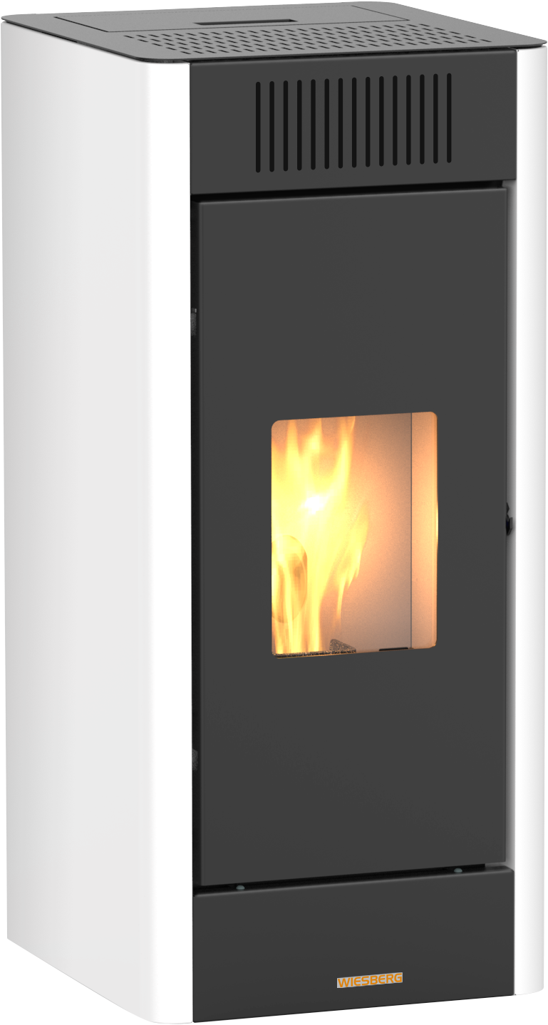 BLAZE Pelletofen »Ilia« optional WLAN fähig weiß