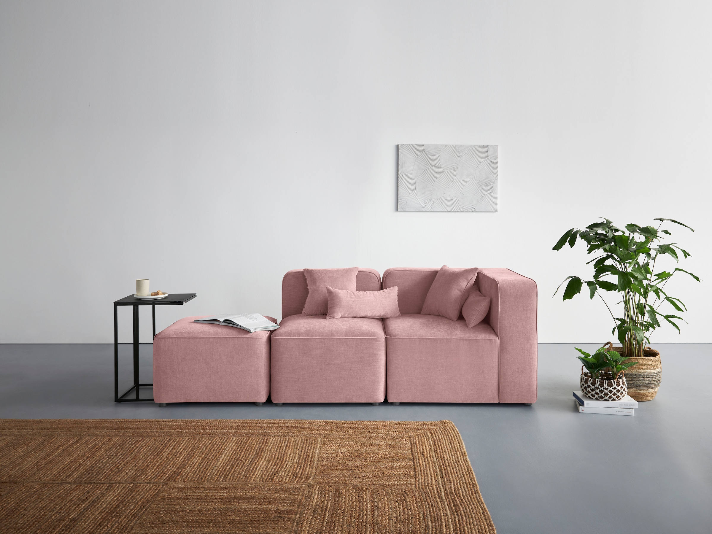 Home affaire 3-Sitzer »Sundstrup« Modulserie, individuelle Zusammenstellung günstig online kaufen