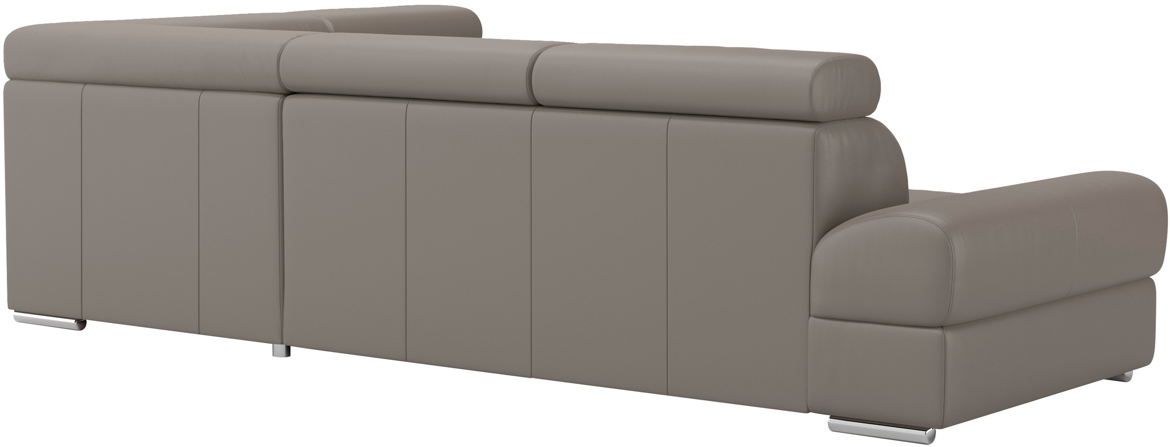 sit&more Ecksofa »Broadway L-Form«, mit verstellbaren Kopfteilen, wahlweise mit Bettfunktion
