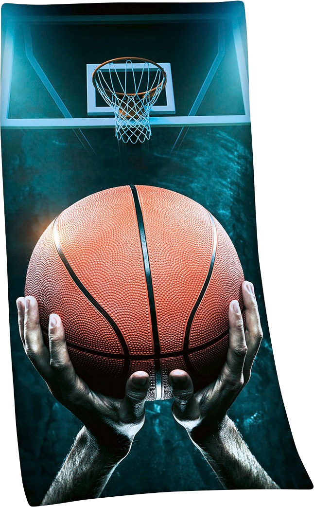 Herding Young Collection Badetuch »Basketball«, (1 St., Badetuch 75 x 150 c günstig online kaufen