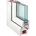 RORO Türen & Fenster Kunststofffenster, BxH: 60x60 cm, ohne Griff