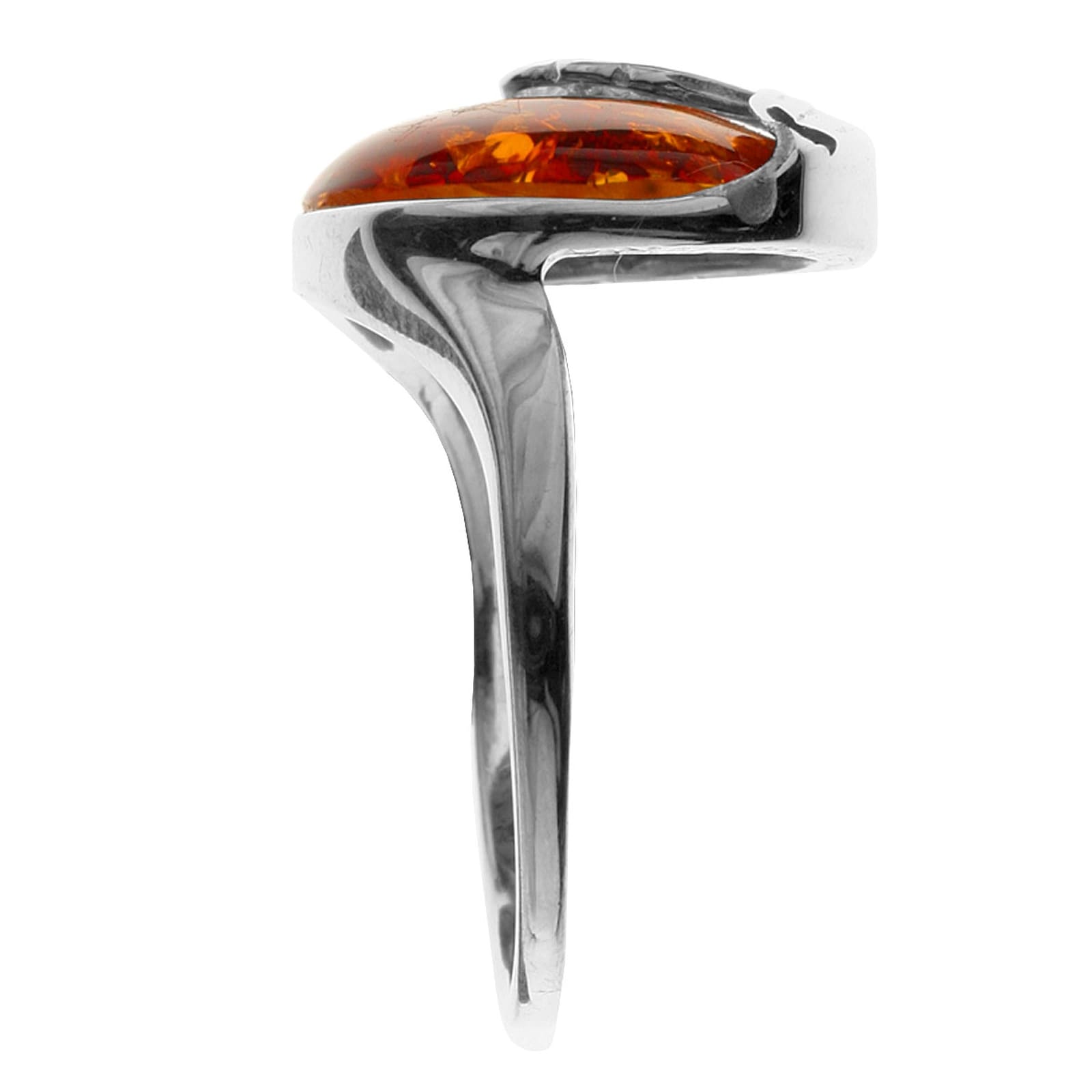 OSTSEE-SCHMUCK Fingerring »Ostsee-Schmuck Ring Windflüchter 15 mm Ring Windflüchter 15 mm«, (1 tlg.)