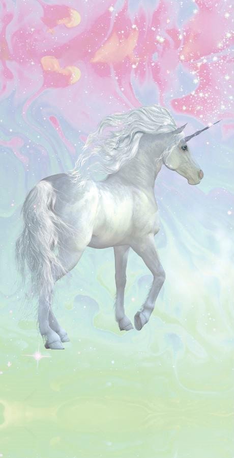 good morning Strandtuch »Unicorn«, (1 St., Strandtuch 75 x 150 cm), 100% Mi günstig online kaufen