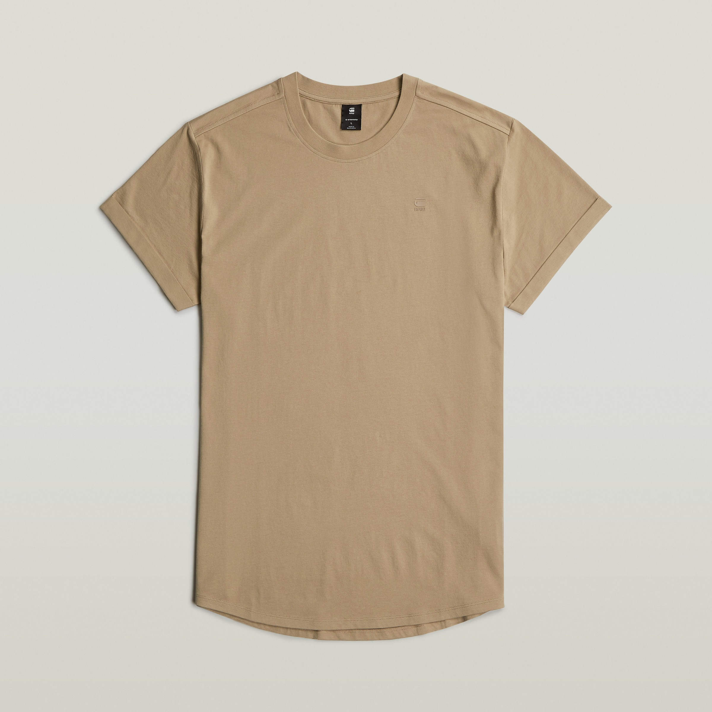 G-STAR Kurzarmshirt »Lash« Rundhals, Logoapplikation