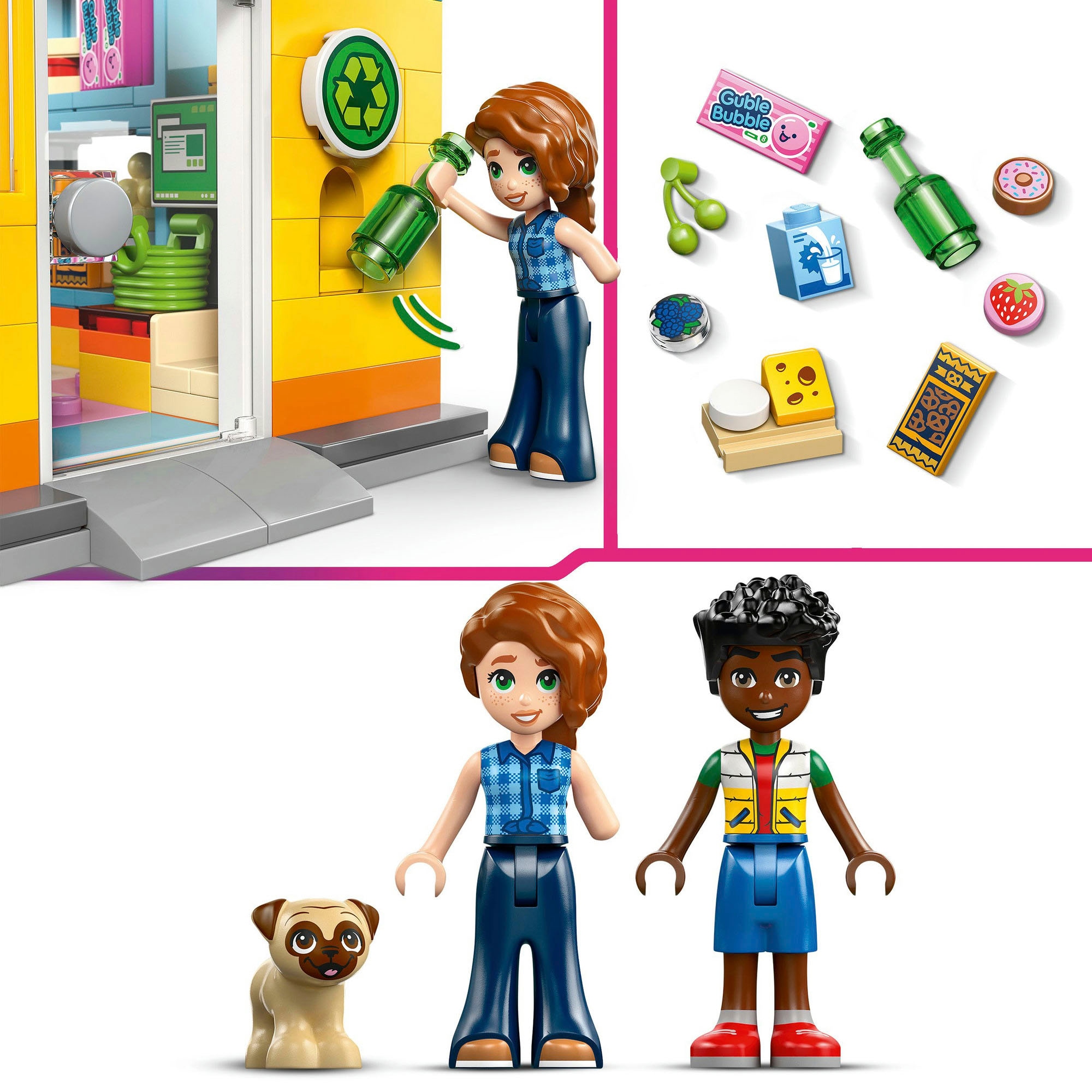 LEGO® Konstruktionsspielsteine »Heartlake City Mini-Markt (42680), LEGO Friends« Made in Europe