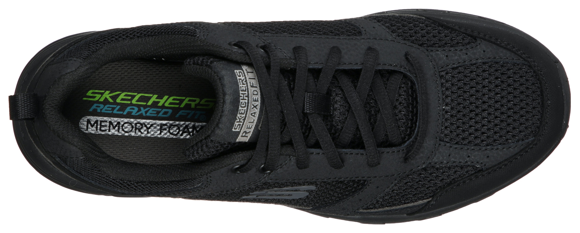 Skechers Sneaker »OAK CANYON-VERKETTA«, mit Relaxed Fit-Ausstattung, Freizeitschuh, Halbschuh, Schnürschuh