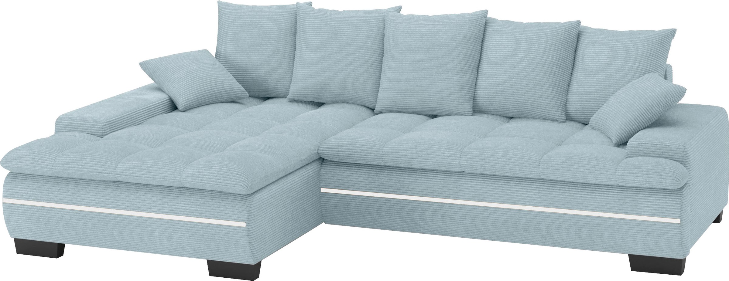 Mr. Couch Ecksofa »Haiti II, L-Form«, RGB-LED Beleuchtung, wahlweise mit Ka günstig online kaufen
