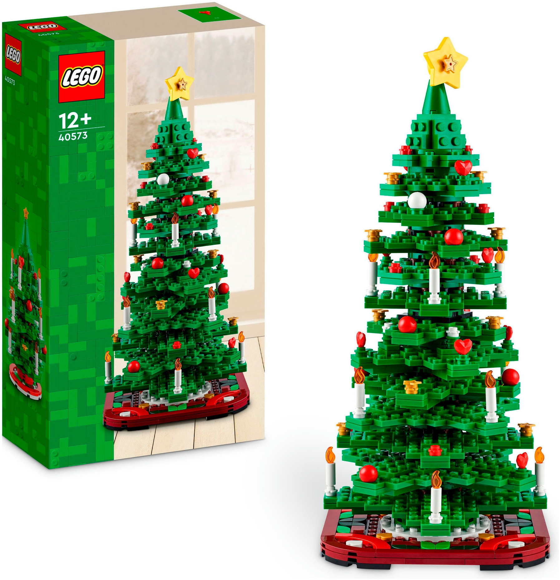 LEGO® Konstruktionsspielsteine »Weihnachtsbaum (40573), LEGO Iconic«, (784 St.), Made in Europe