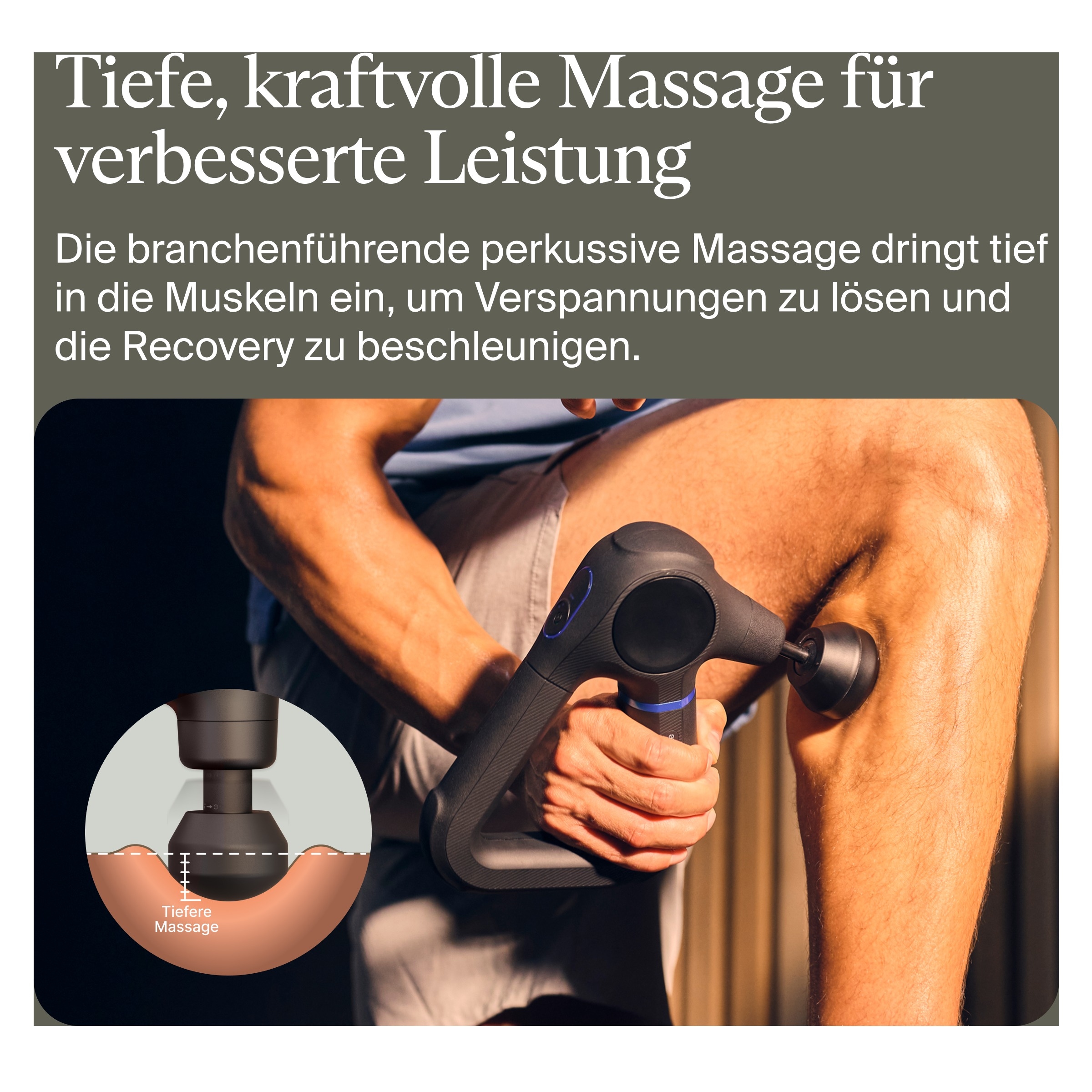 Therabody Massagepistole »Theragun Prime (6.Generation), robusten, stoßfesten Design«