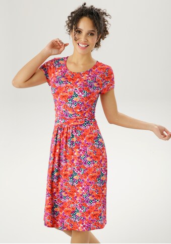 Aniston CASUAL Sommerkleid, mit farbenfrohem Blumendruck kaufen
