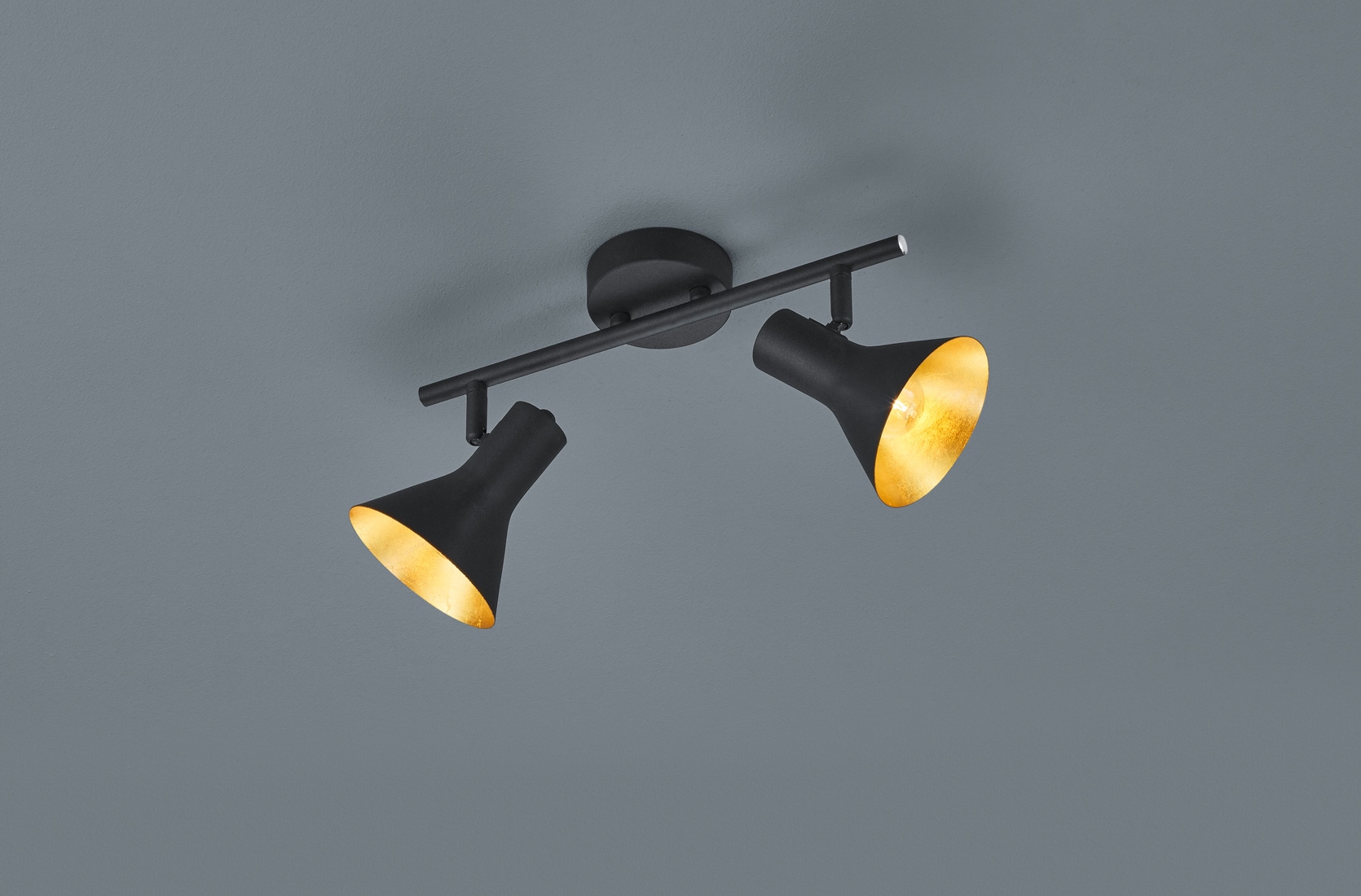 REALITY Leuchten Deckenleuchte »NINA«, 2 flammig, Leuchtmittel E14 | Leuchtmittel wechselbar, Deckenlampe