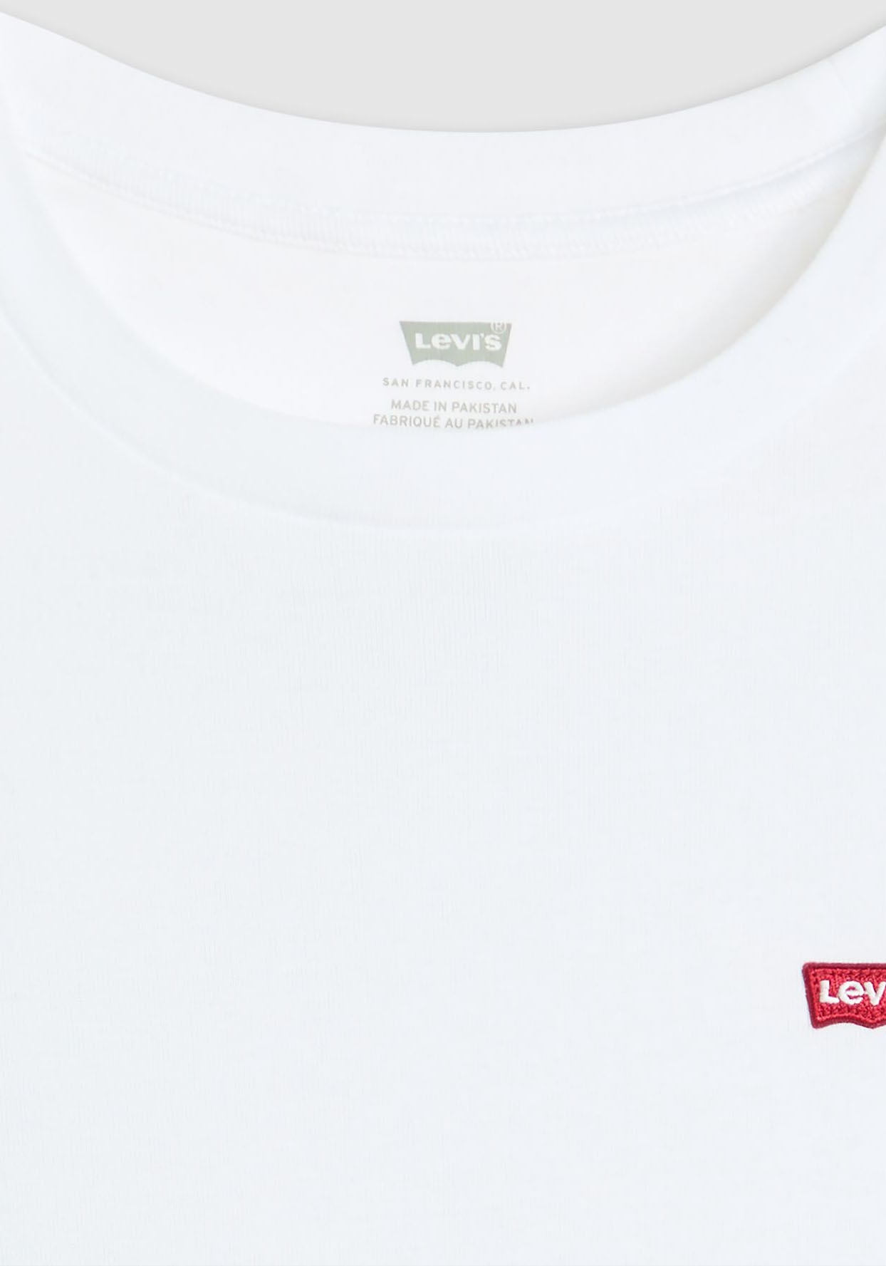 Levi's® T-Shirt »Mini-Logo«, (Packung, 2 tlg.), mit kleiner Markenlogo-Stickerei auf der Brust
