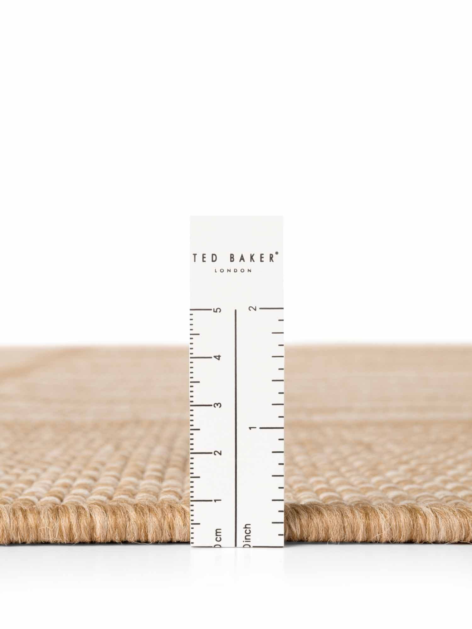 Ted Baker Teppich »Allington , Wendeteppich« rechteckig 8 mm Höhe Designteppich, Wetterfest, Pflegeleicht, Modern, Wohnzimmer, Terrasse