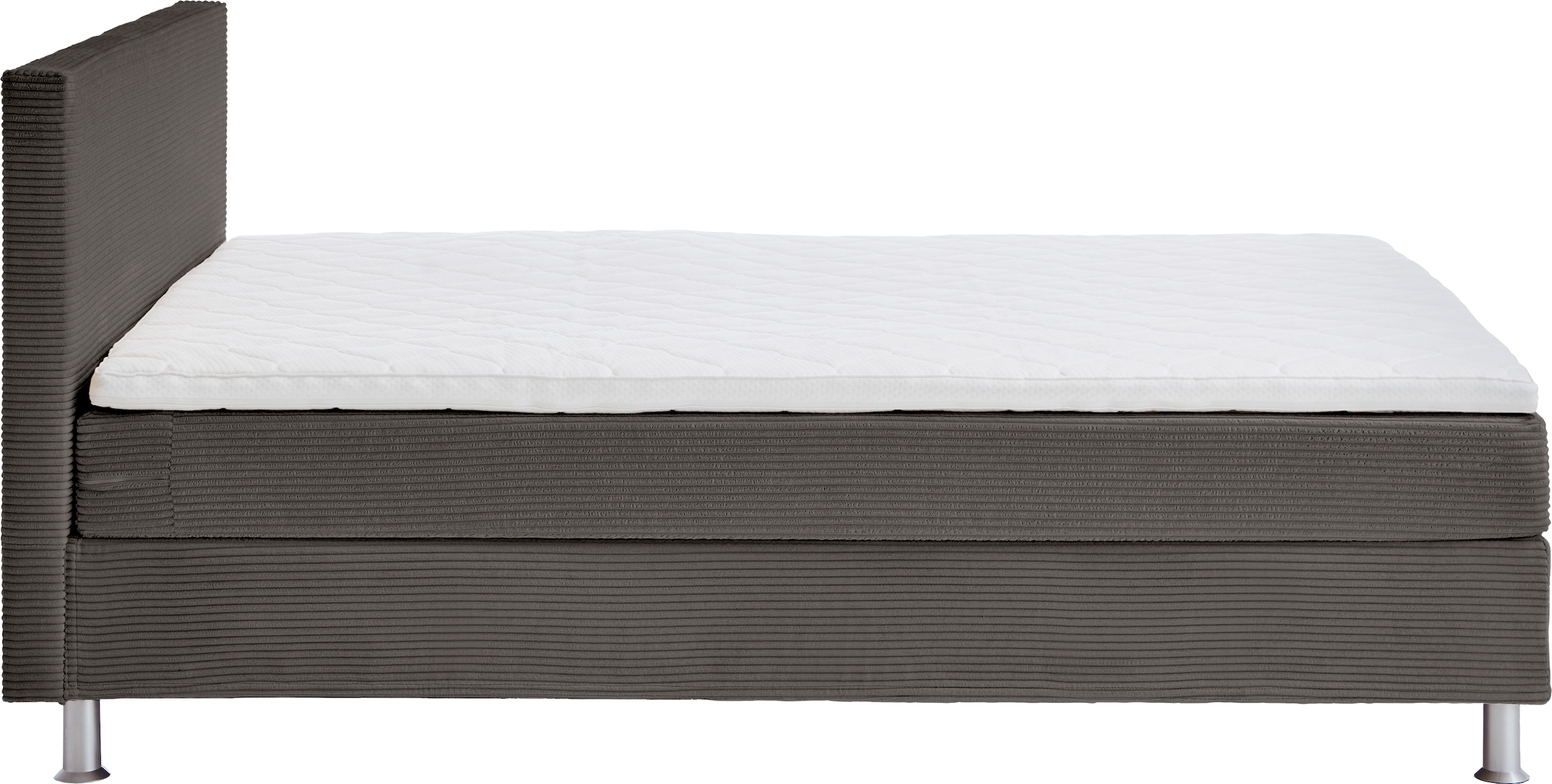 ATLANTIC home collection Boxbett »Edison«, inkl. Bonnellfederkern-Matratze und Topper