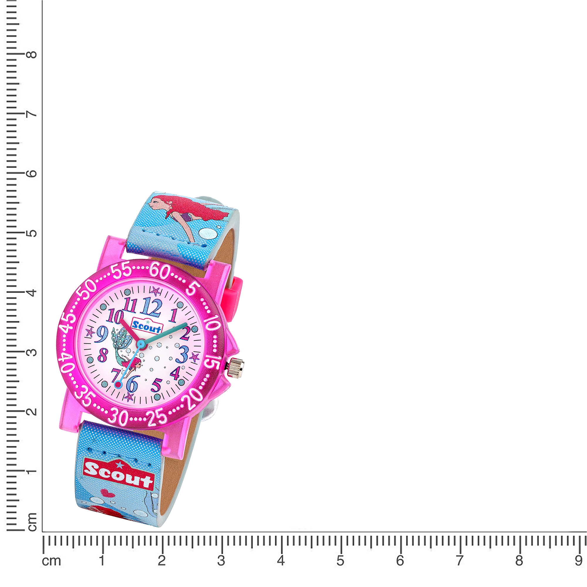 Scout Quarzuhr »The It-Collection« Armbanduhr, Kinderuhr, Lernuhr, Geschenkidee, Schulanfang,Meerjungfrau