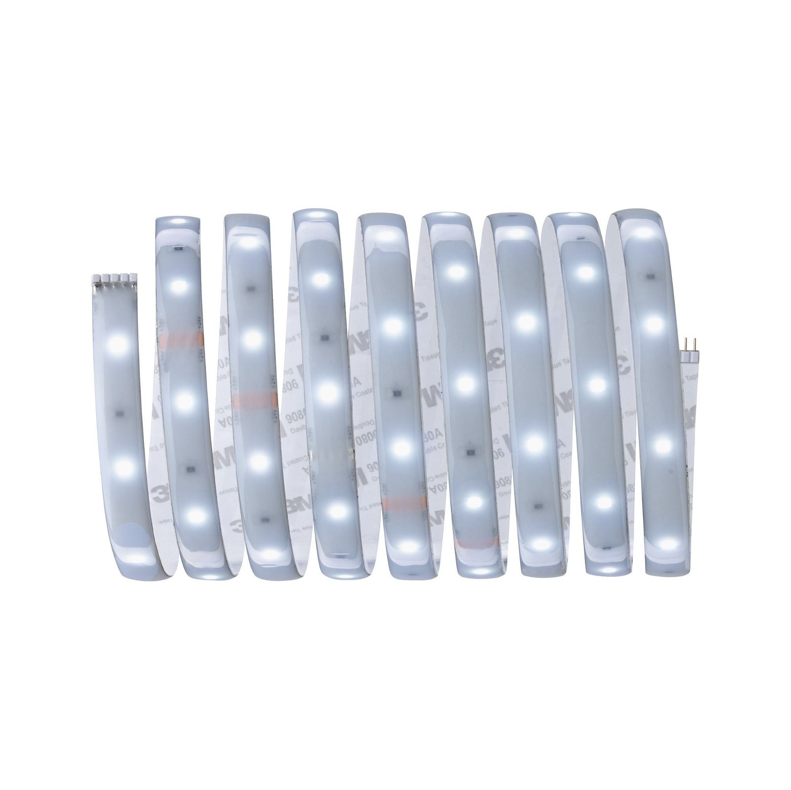 Paulmann LED-Streifen »MaxLED 250 Stripe 2,5m Daylight 6500K 10W 24V Silber Kunststoff«, 1 St.-flammig, IP44 Cover