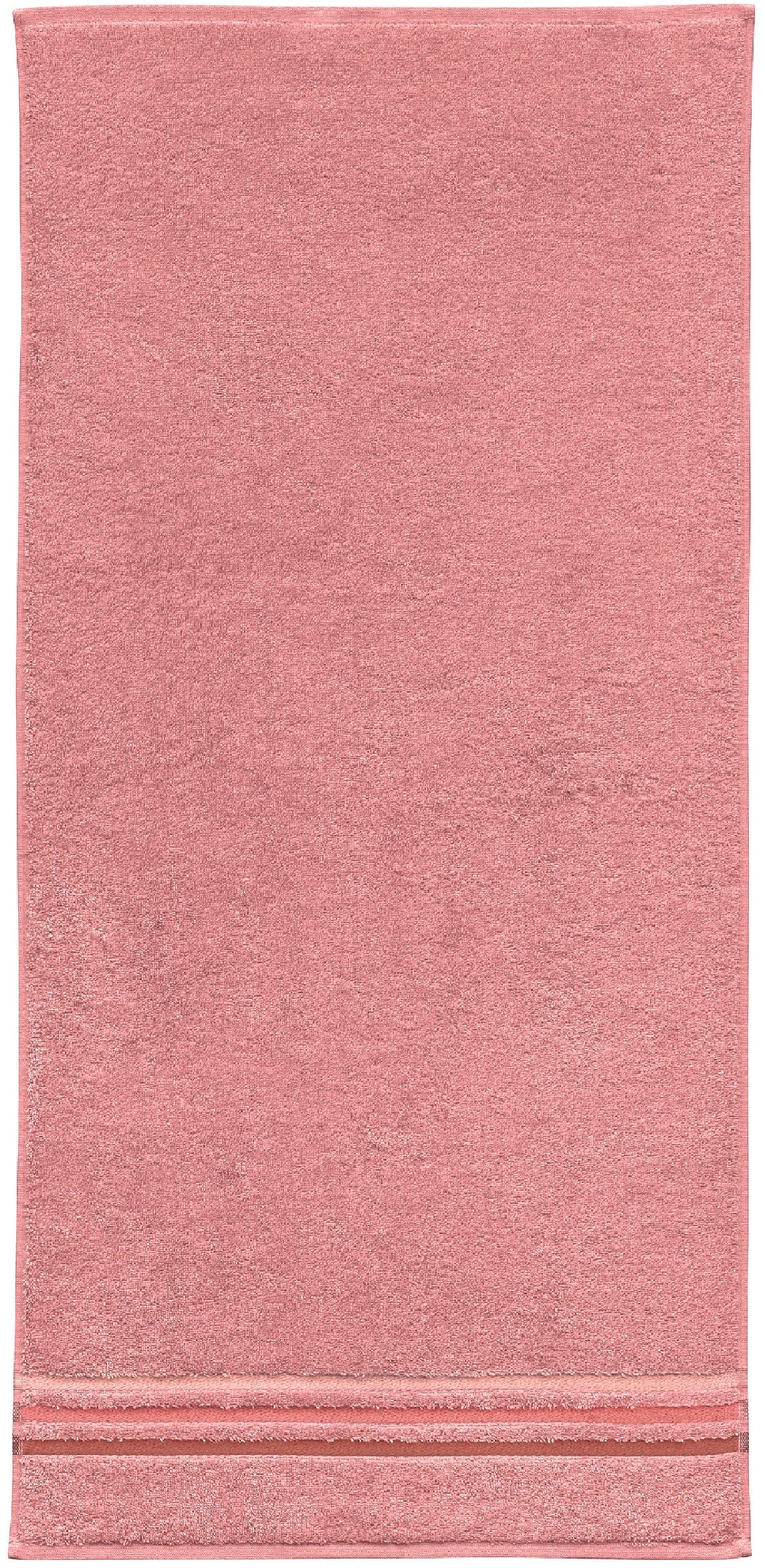 Schiesser Duschtücher »Skyline Color aus 100 % Baumwolle mit eleganter Streifenbordüre«, (Set, 2 St., 2 Badetücher (70x140 cm), MADE IN GREEN by OEKO-TEX®