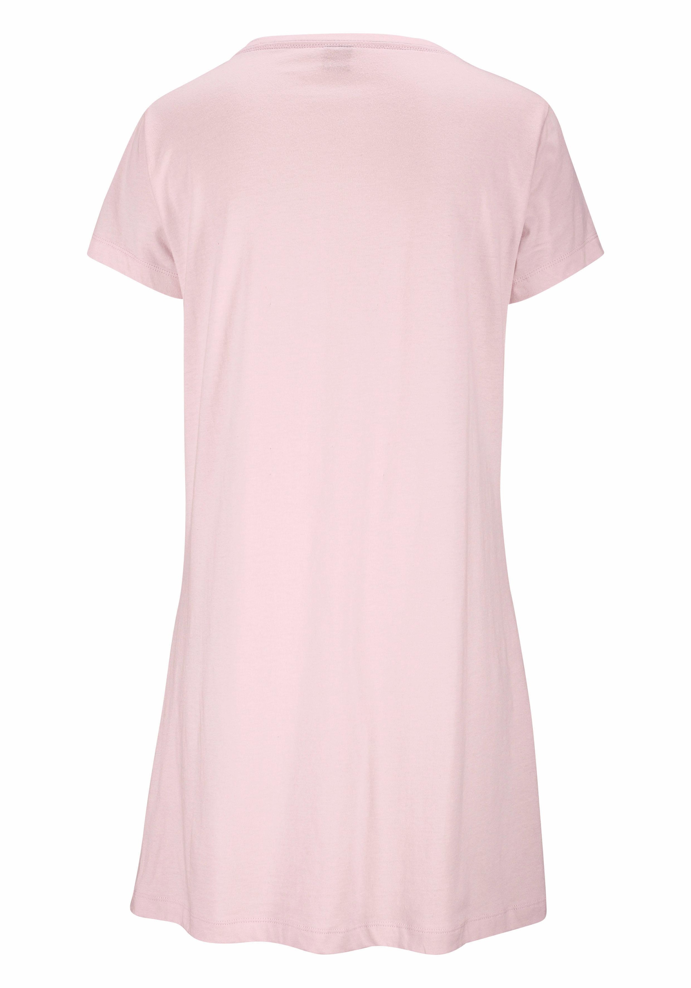 Peanuts Sleepshirt mit Snoopy-Print in Minilänge